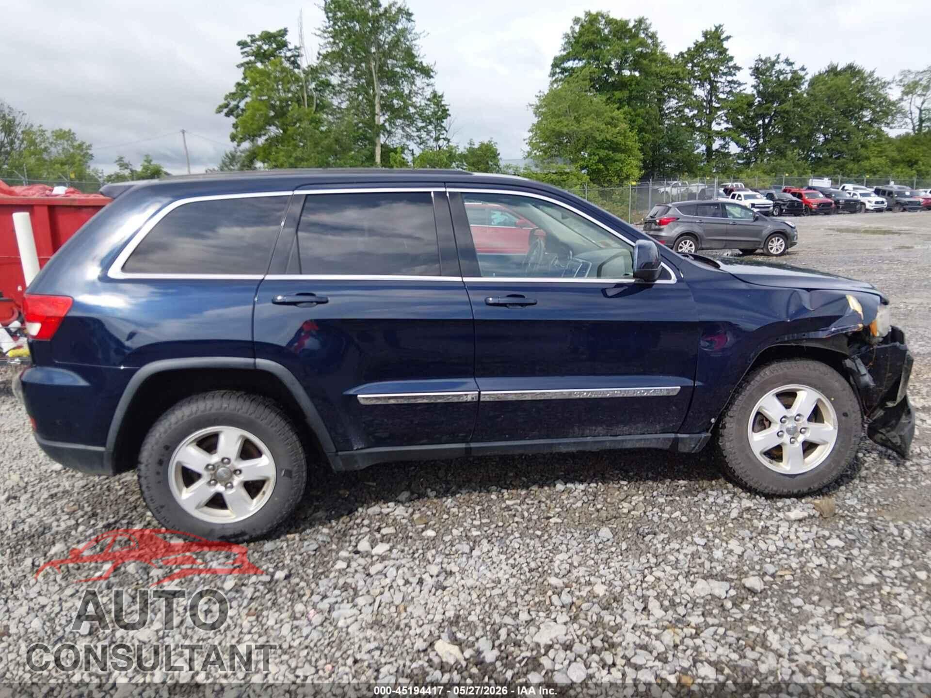 JEEP GRAND CHEROKEE 2012 - 1C4RJFAG4CC225222