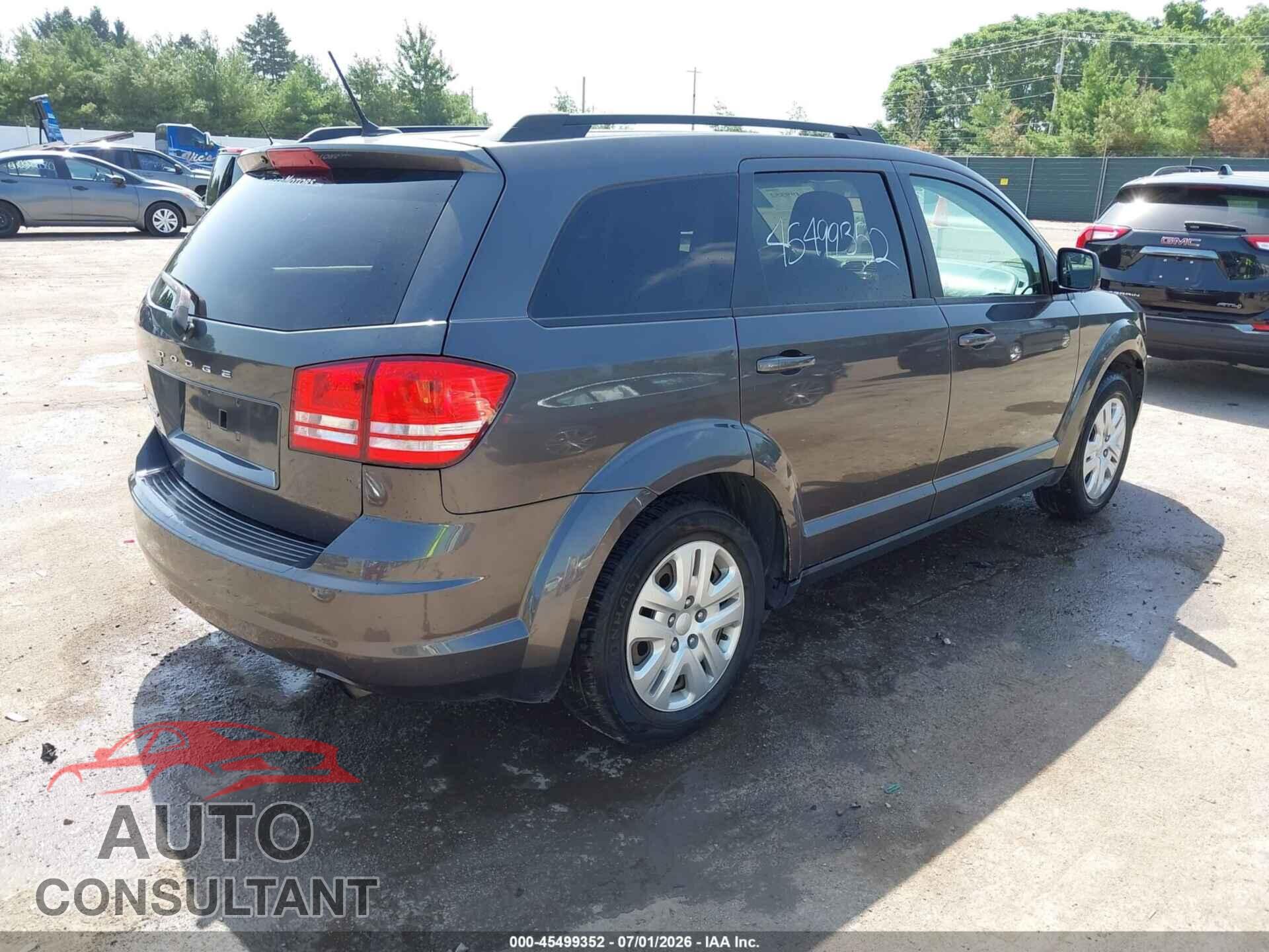 DODGE JOURNEY 2017 - 3C4PDCAB4HT614472