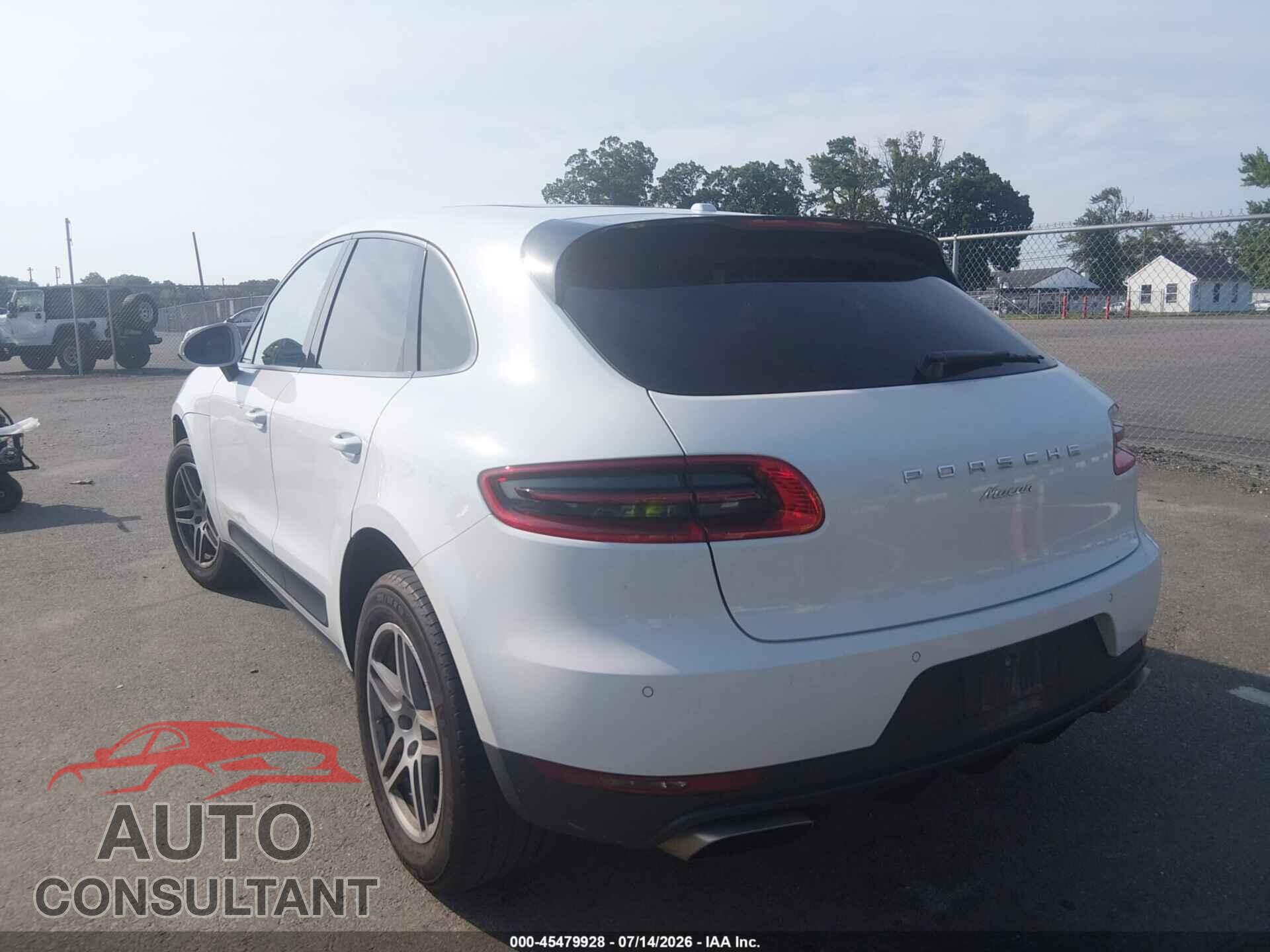 PORSCHE MACAN 2018 - WP1AA2A50JLB03991