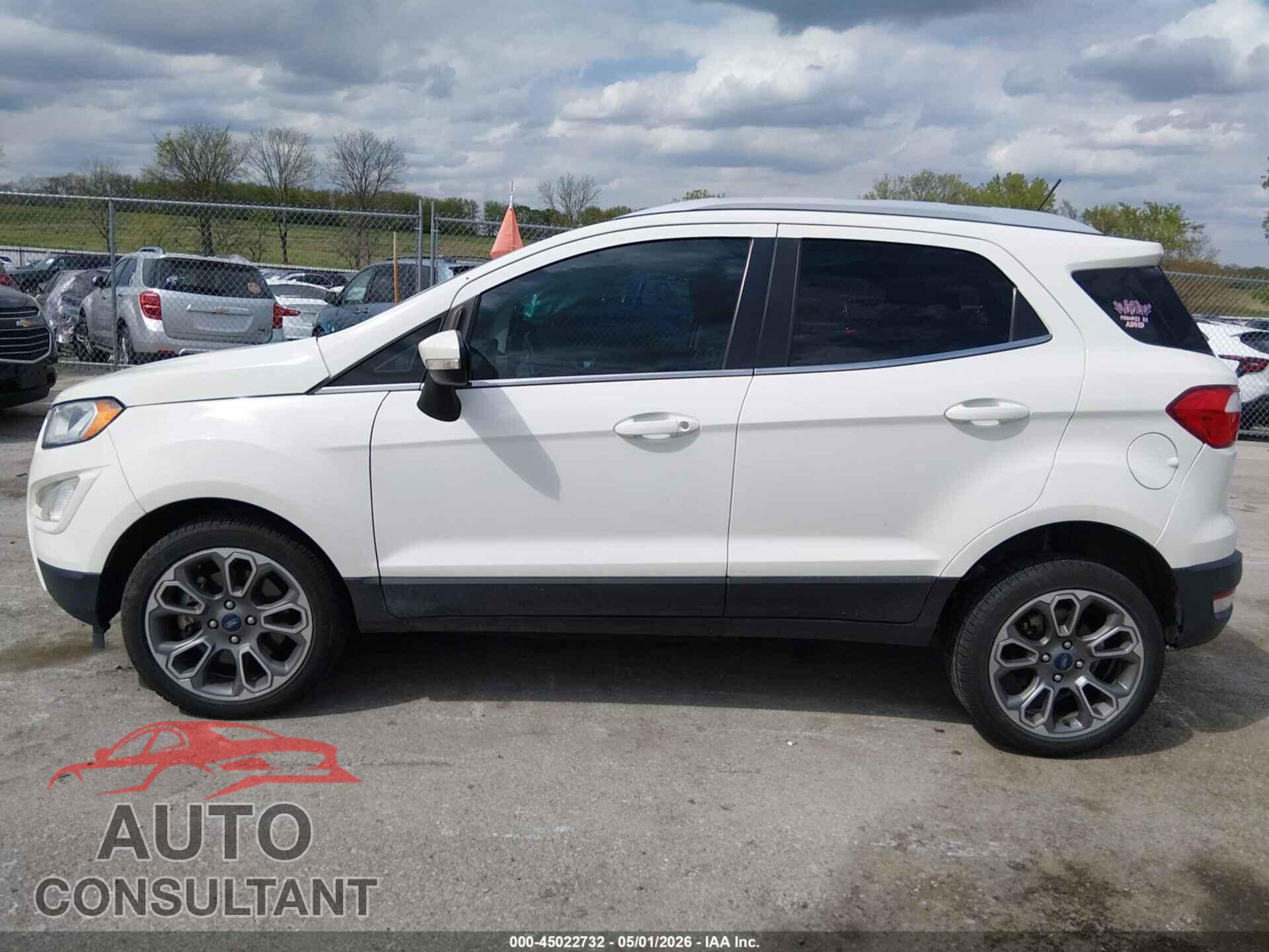 FORD ECOSPORT 2020 - MAJ6S3KLXLC359622