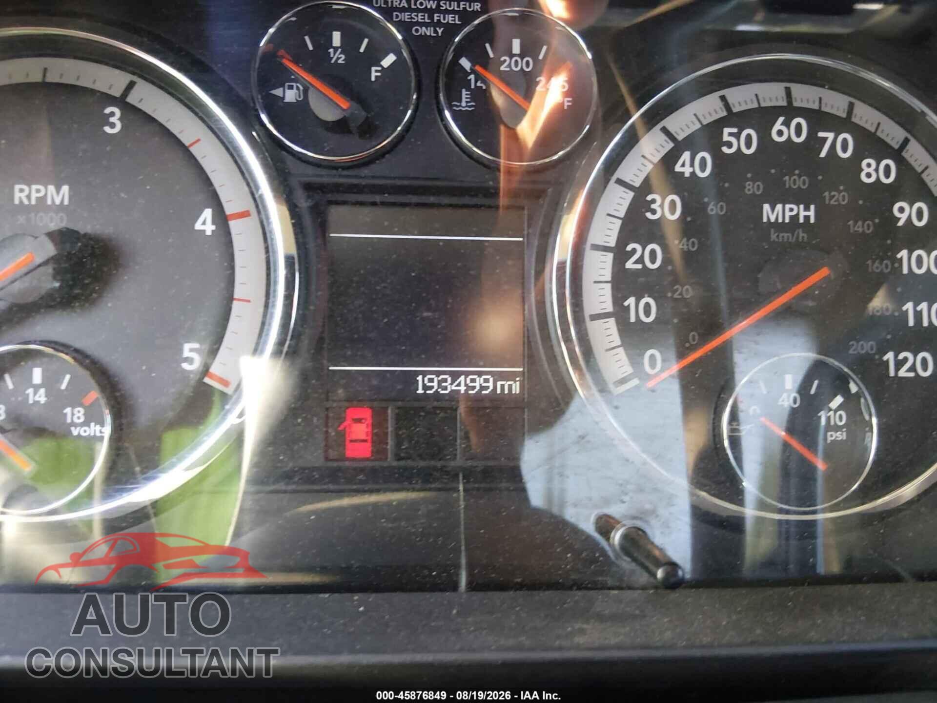 DODGE RAM 2500 2010 - 3D7UT2CL7AG127096