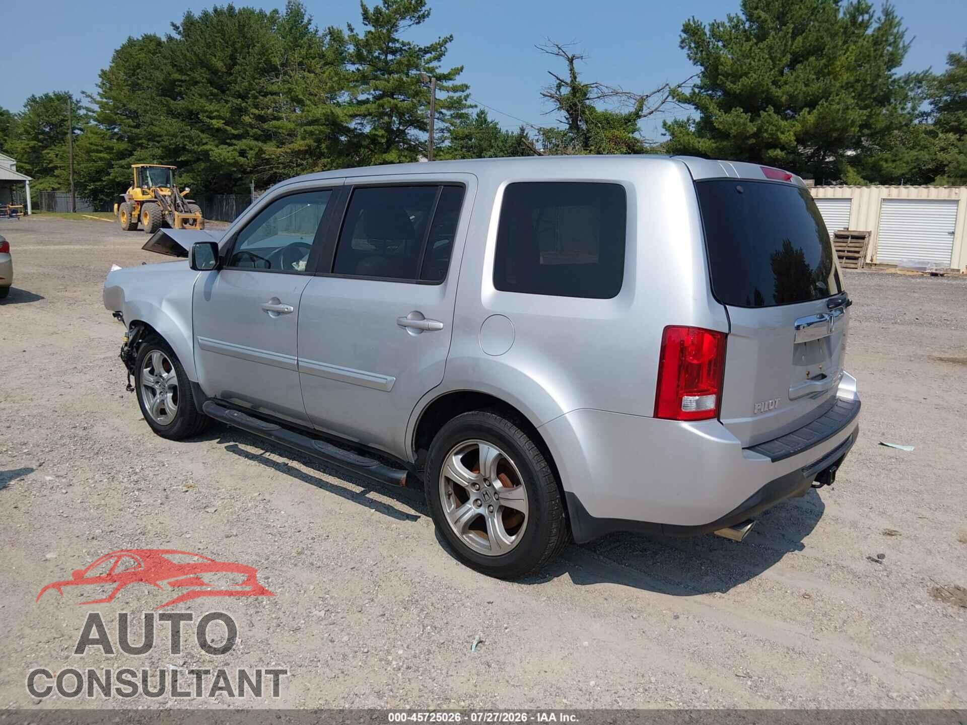 HONDA PILOT 2012 - 5FNYF4H58CB070960