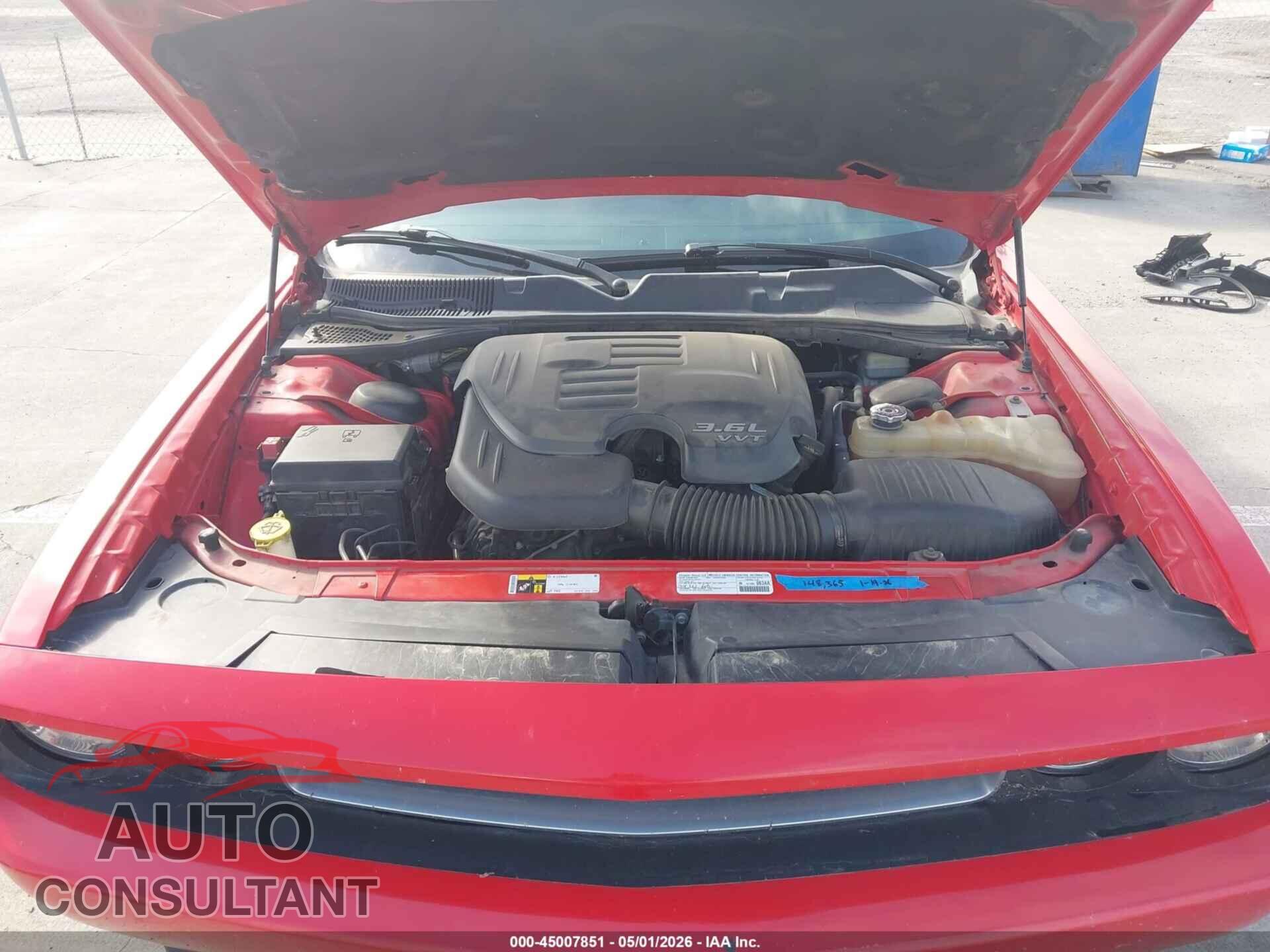 DODGE CHALLENGER 2014 - 2C3CDYAG7EH289848