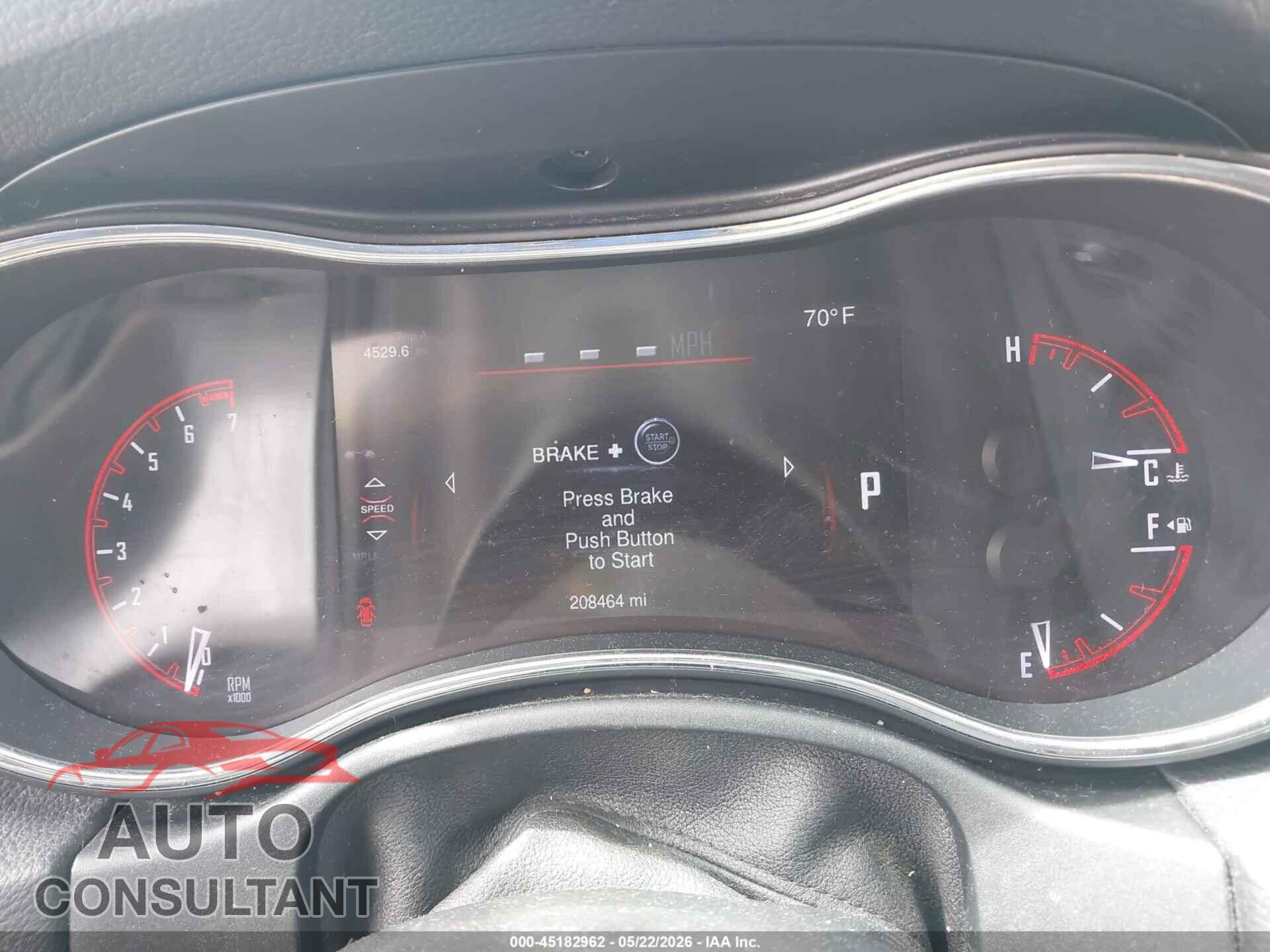 DODGE DURANGO 2015 - 1C4RDJDG5FC730387