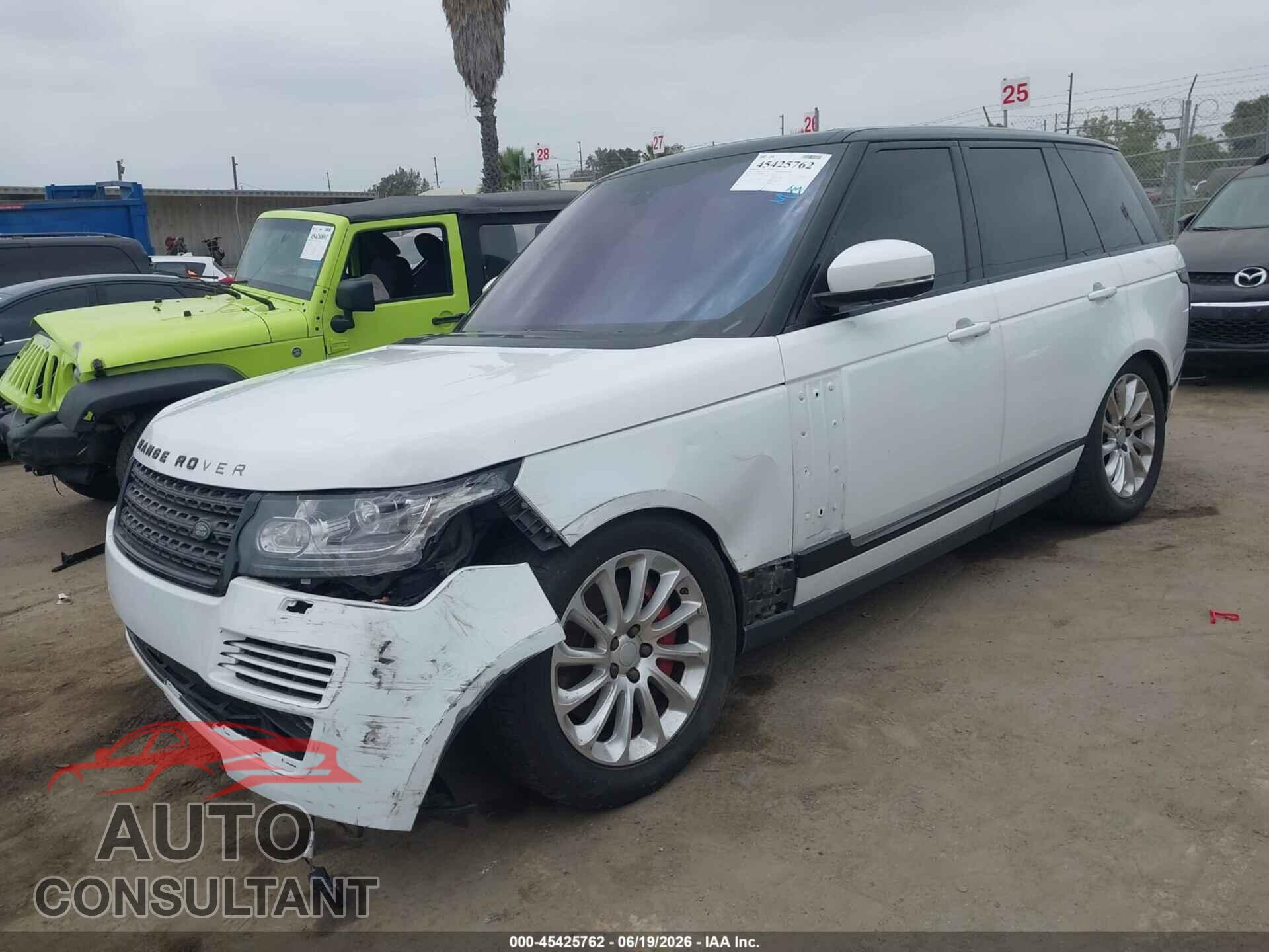 LAND ROVER RANGE ROVER 2016 - SALGS2EF2GA307877