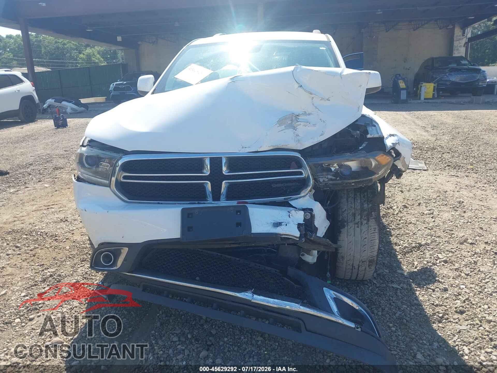DODGE DURANGO 2016 - 1C4RDJAG4GC341343