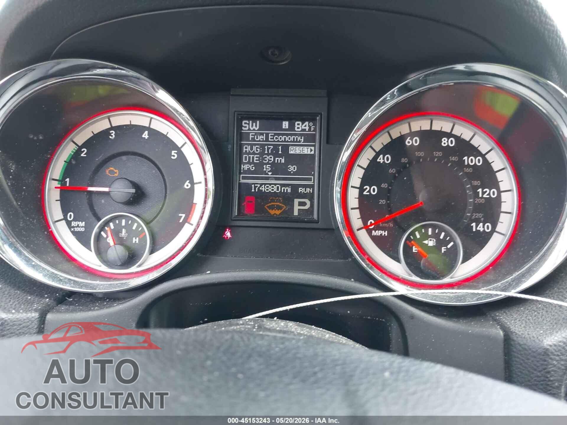 DODGE DURANGO 2013 - 1C4RDHAG6DC685468