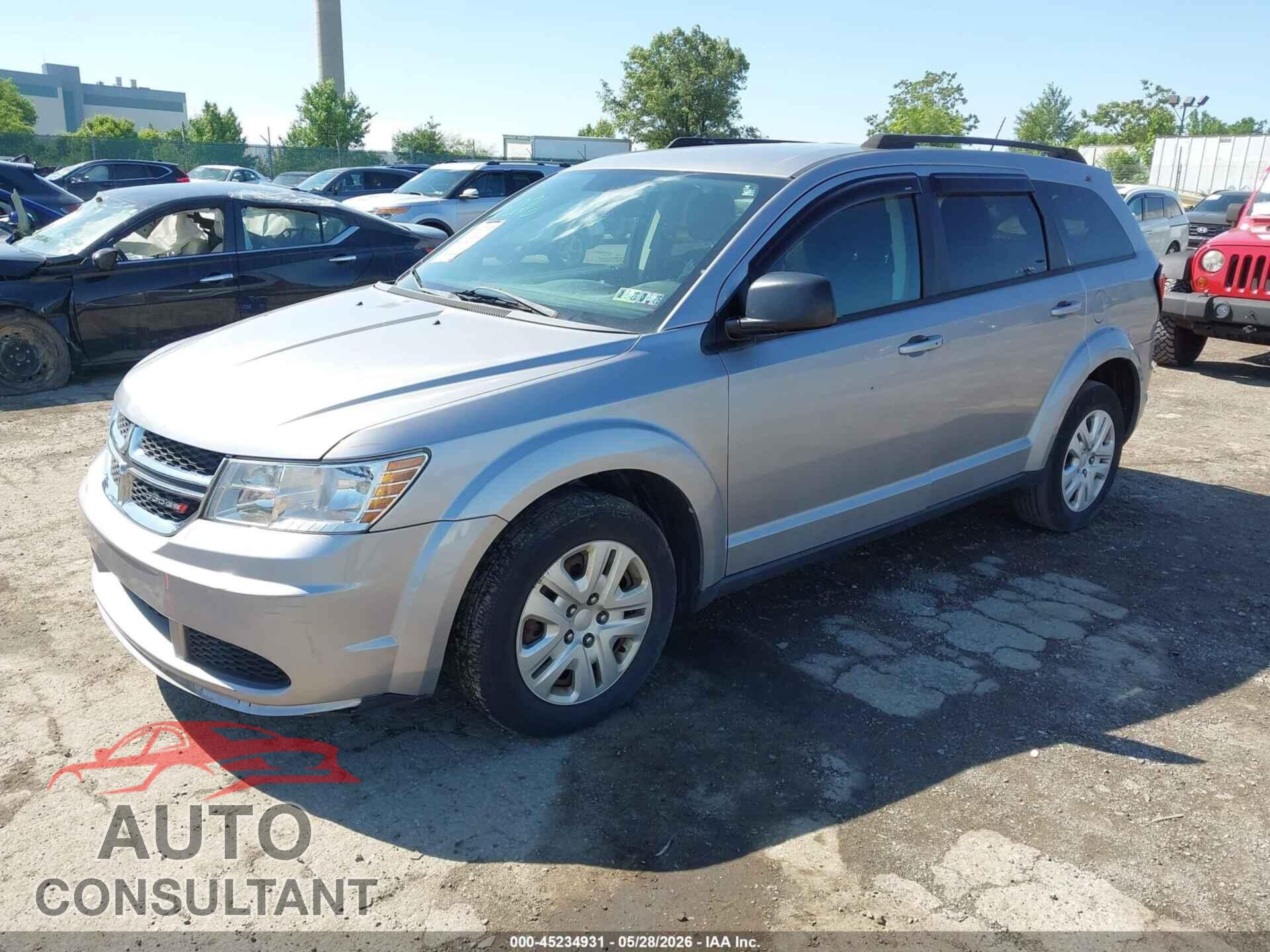 DODGE JOURNEY 2017 - 3C4PDCAB8HT545608