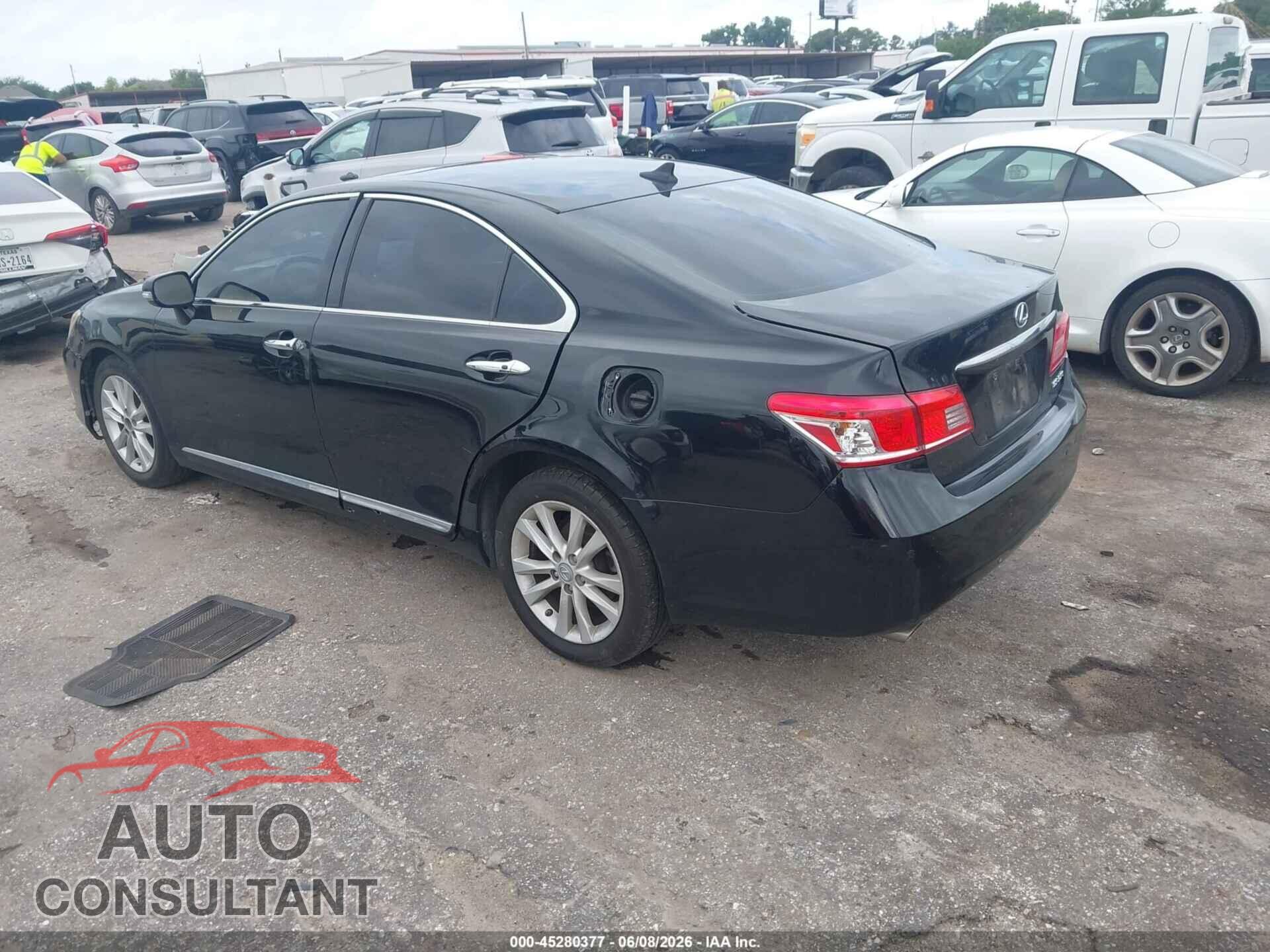 LEXUS ES 350 2011 - JTHBK1EG6B2437120