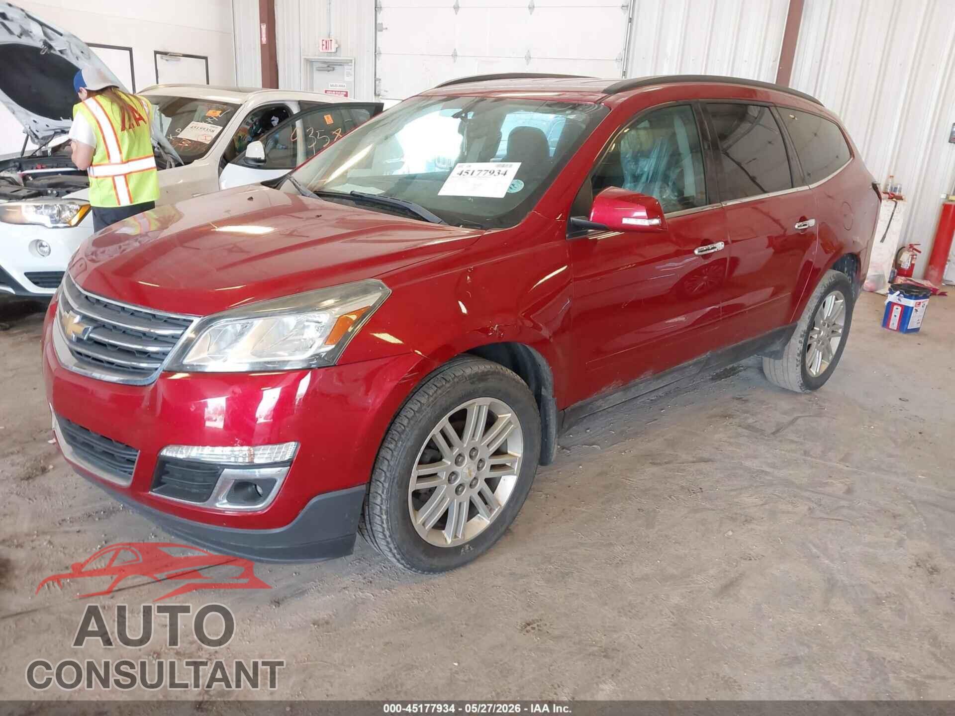CHEVROLET TRAVERSE 2014 - 1GNKRGKD4EJ283664