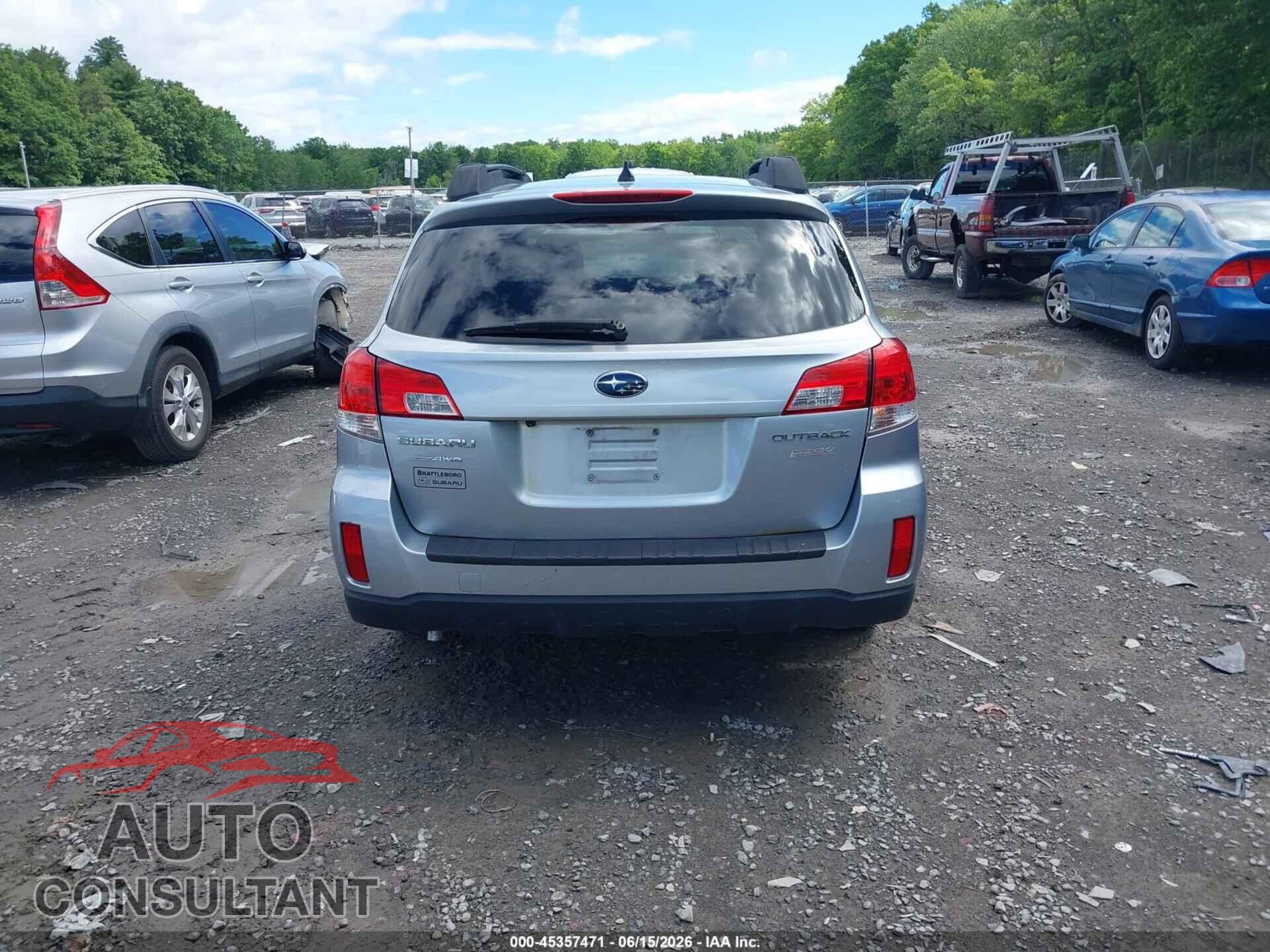 SUBARU OUTBACK 2014 - 4S4BRBDC4E3206714