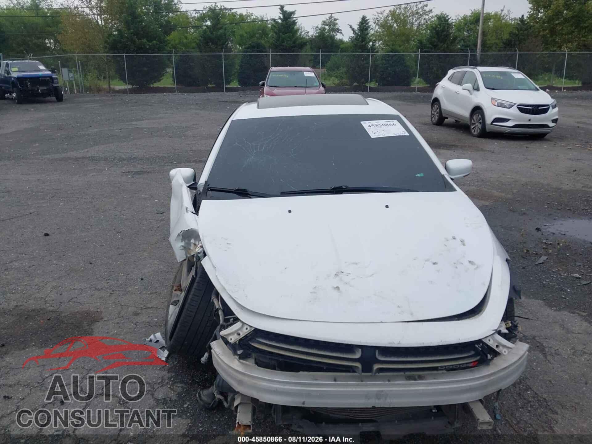 DODGE DART 2014 - 1C3CDFEB5ED906518