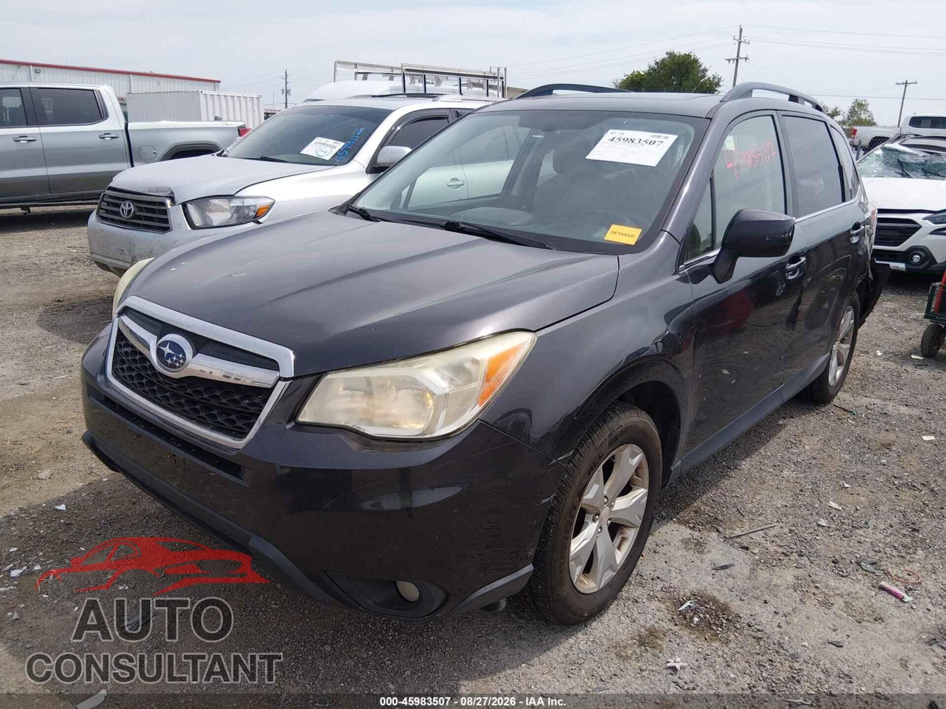 SUBARU FORESTER 2015 - JF2SJAKC6FH464909