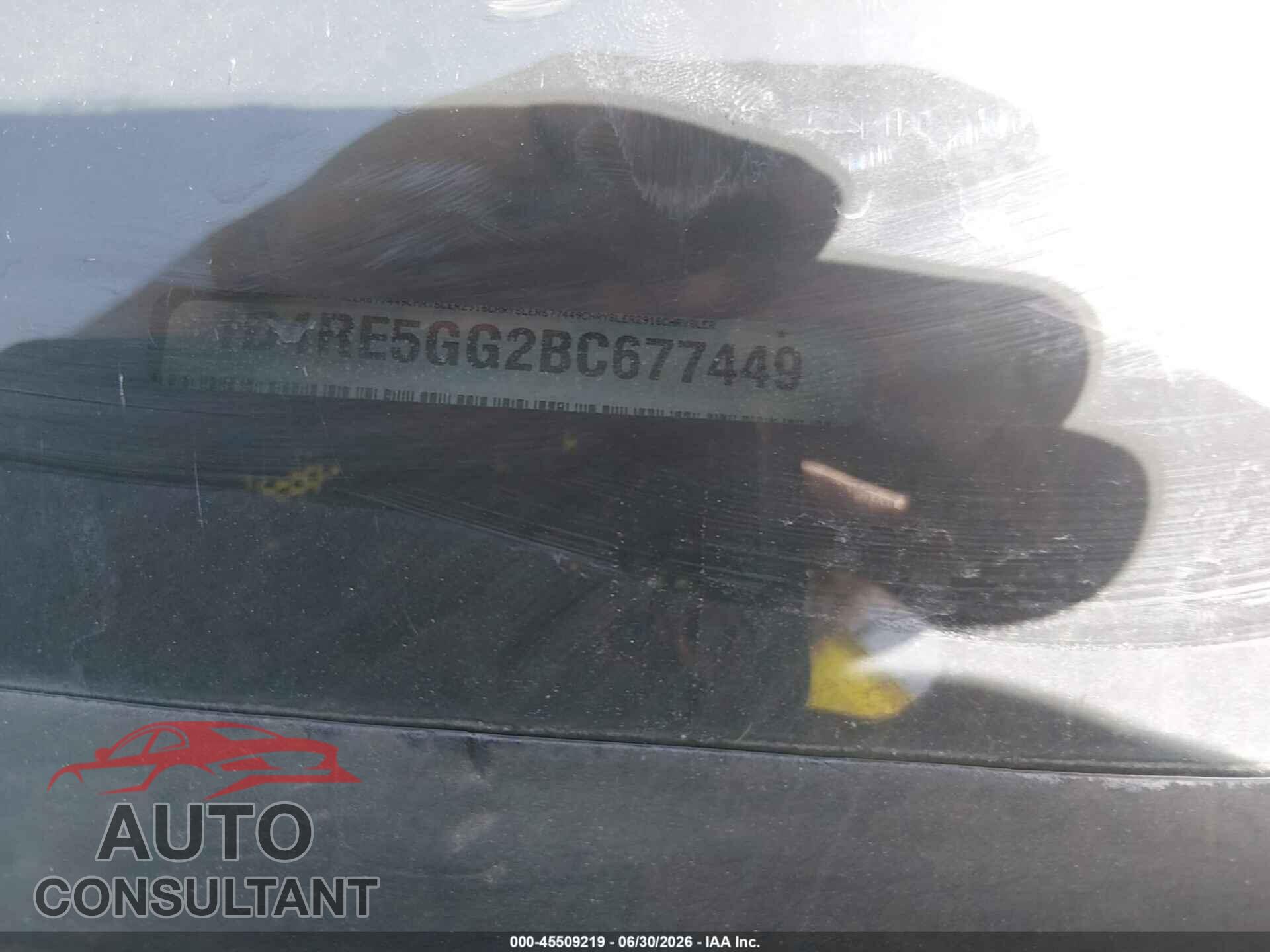 DODGE DURANGO 2011 - 1D4RE5GG2BC677449