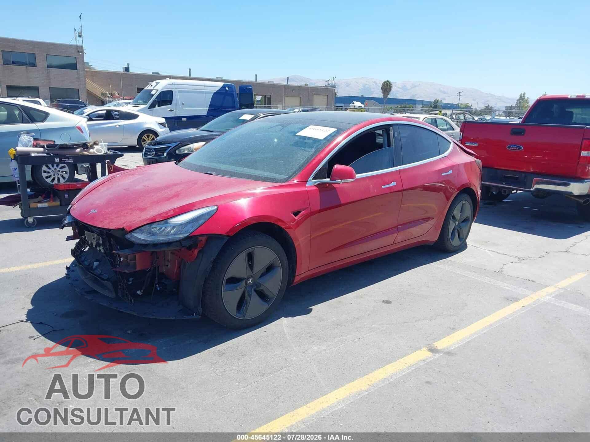 TESLA MODEL 3 2018 - 5YJ3E1EA0JF002968