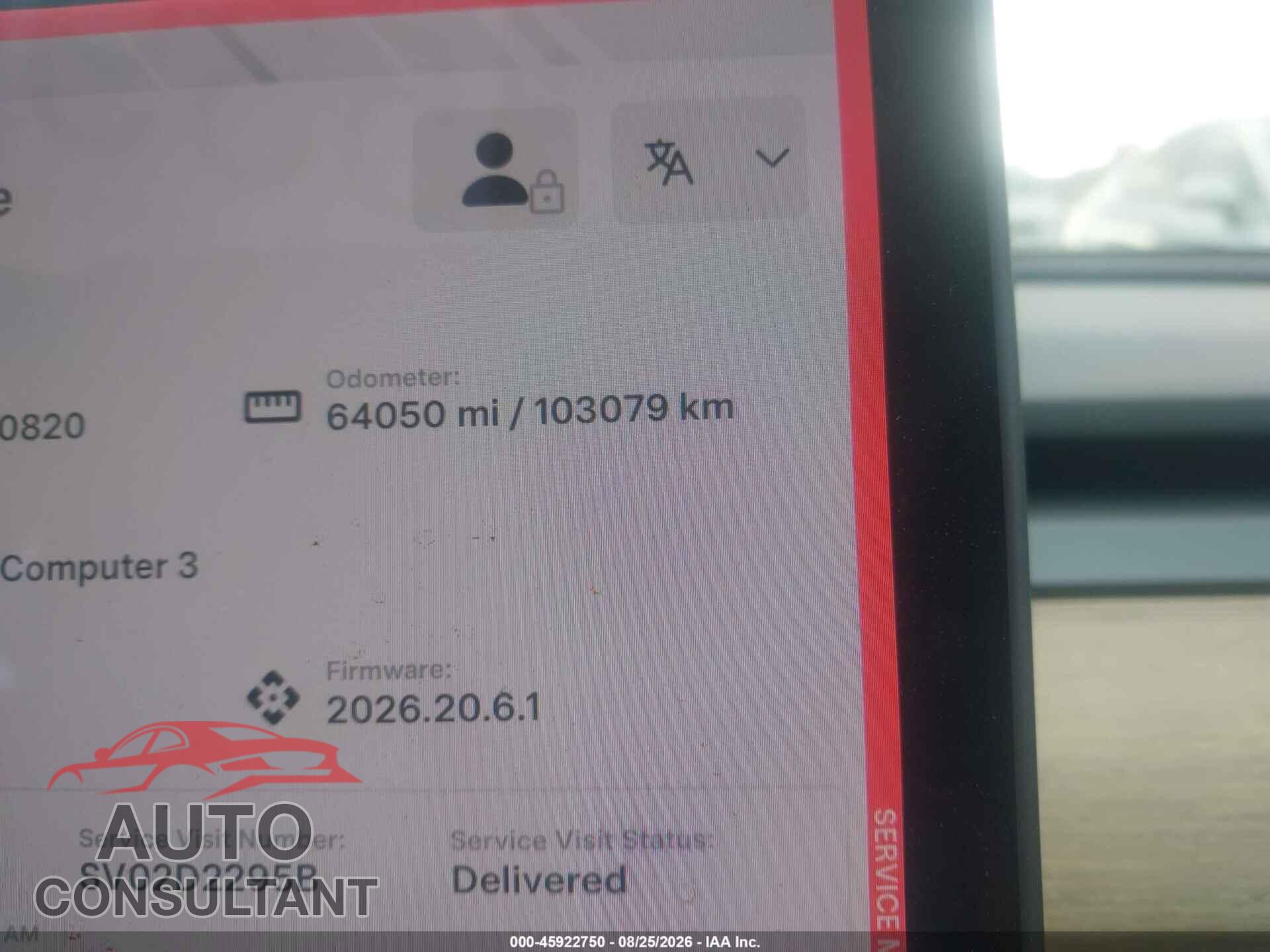 TESLA MODEL 3 2020 - 5YJ3E1EAXLF660820