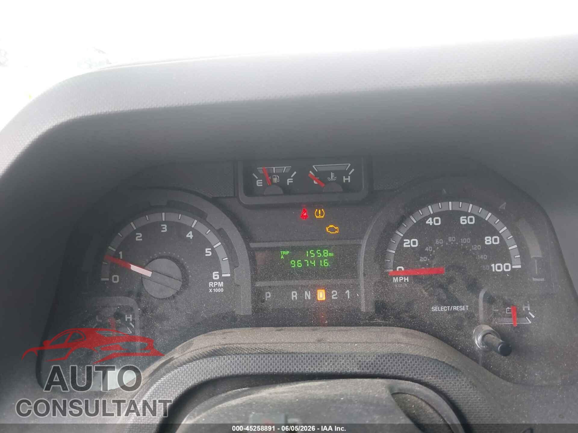 FORD E-150 2009 - 1FTNE14W79DA86134
