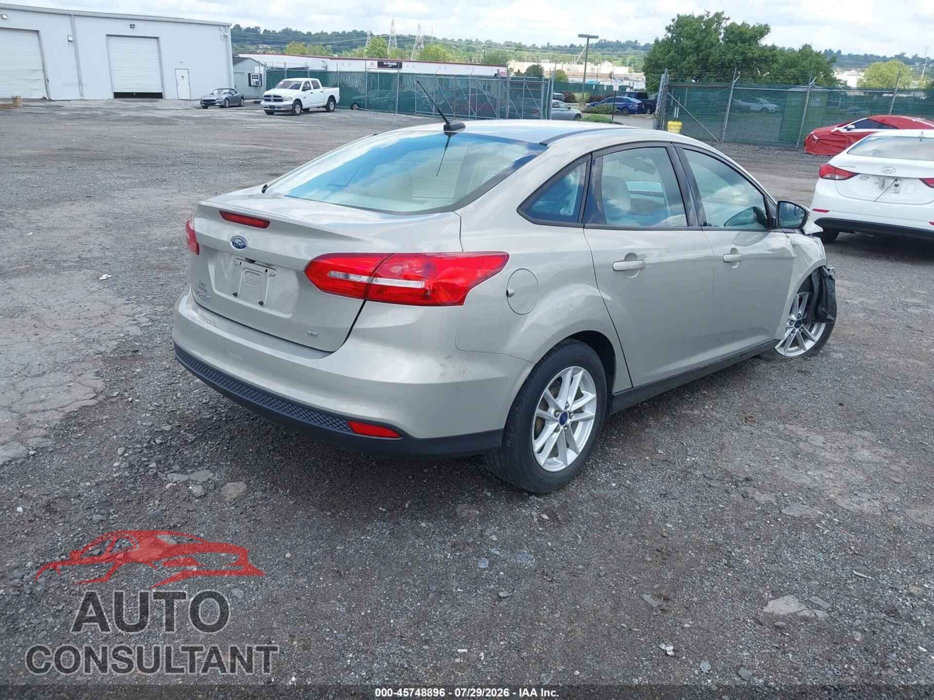 FORD FOCUS 2016 - 1FADP3F21GL210564