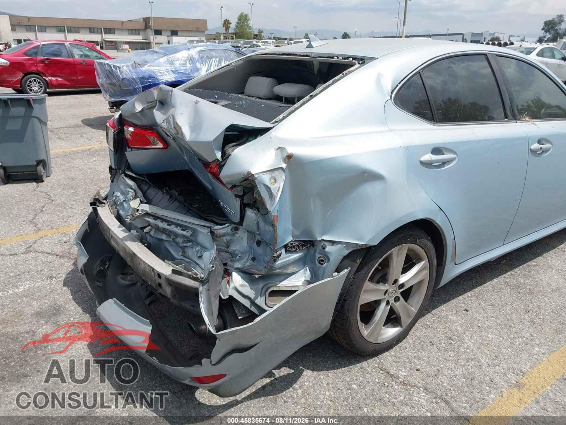 LEXUS IS 250 2011 - JTHBF5C24B5135388