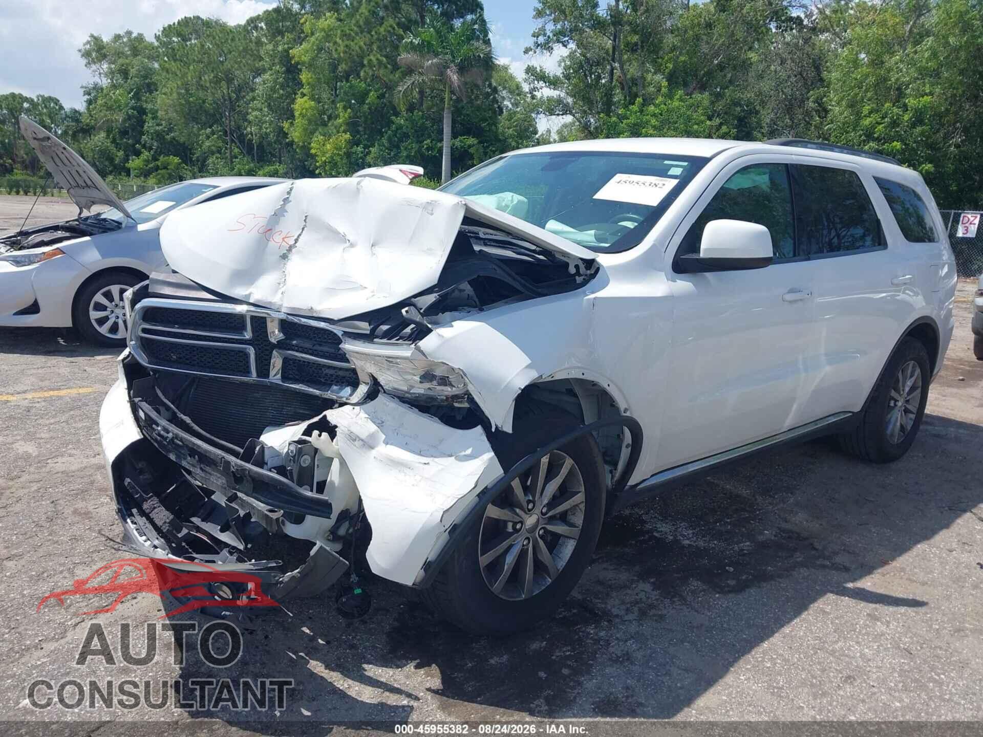 DODGE DURANGO 2017 - 1C4RDHAG3HC724782