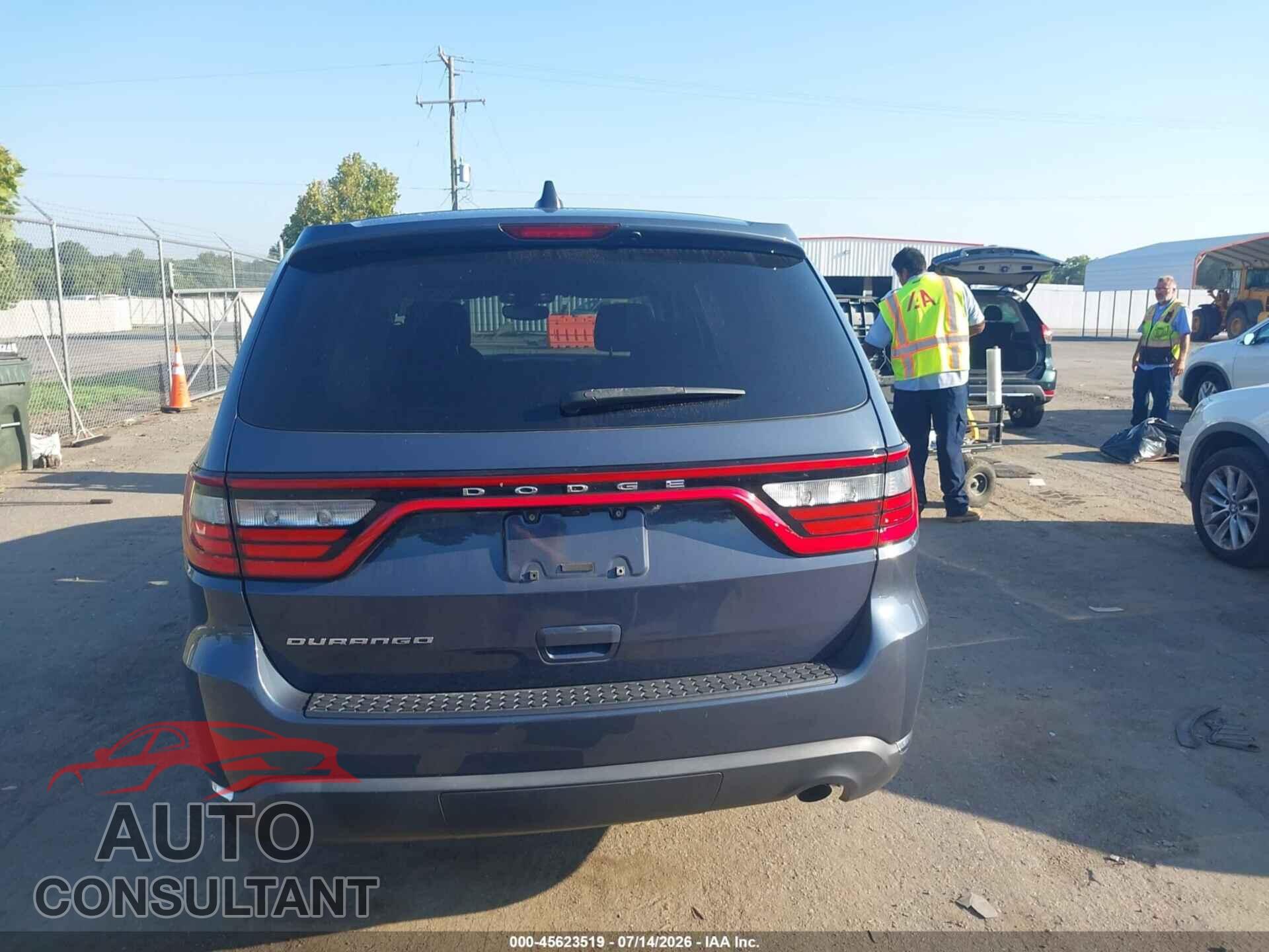 DODGE DURANGO 2019 - 1C4RDHAGXKC739044