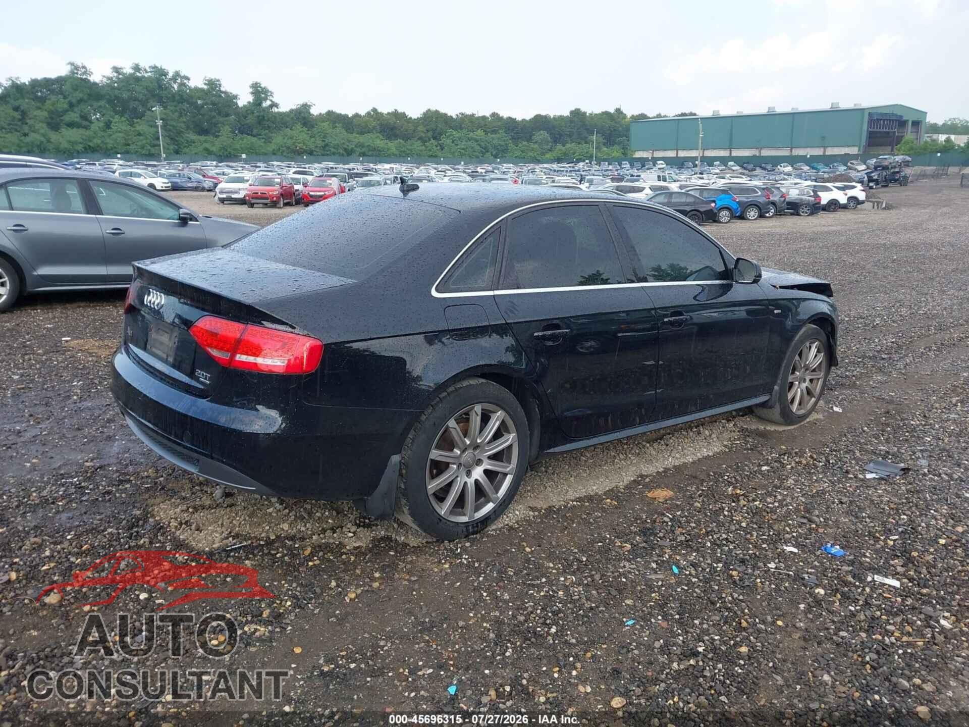 AUDI A4 2012 - WAUFFAFL2CA120197