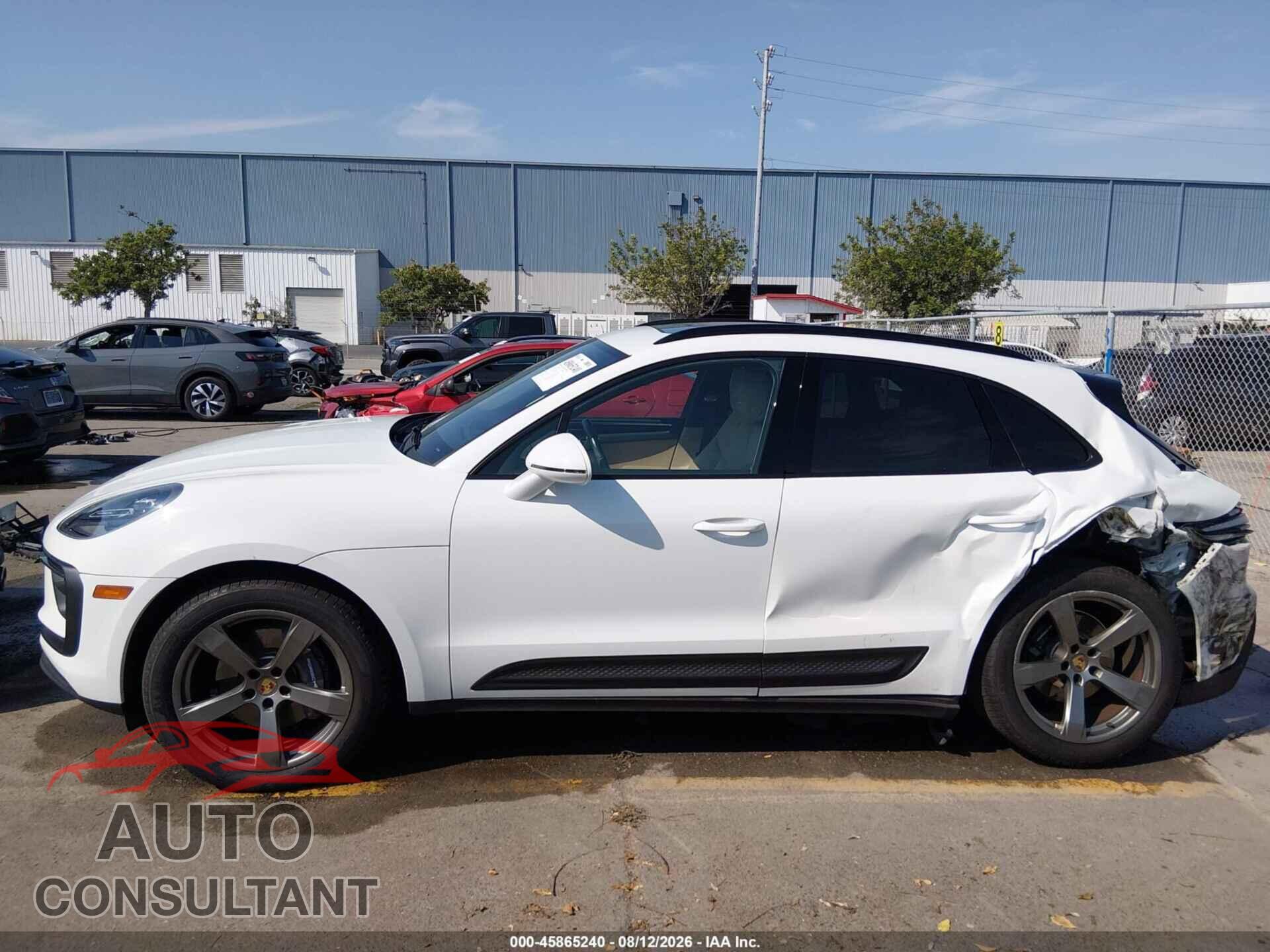 PORSCHE MACAN 2022 - WP1AA2A57NLB05663