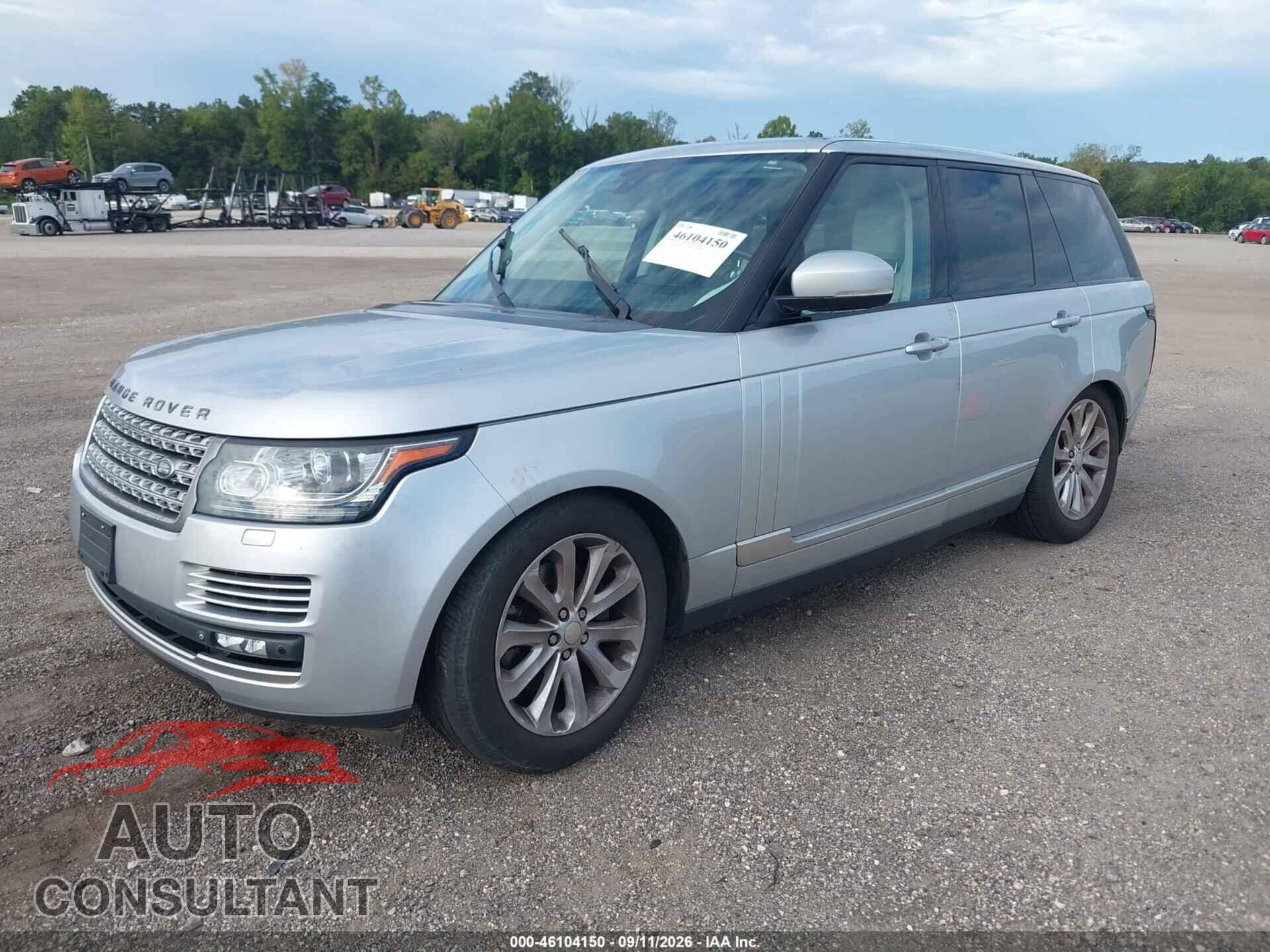 LAND ROVER RANGE ROVER 2015 - SALGS2VF4FA206483