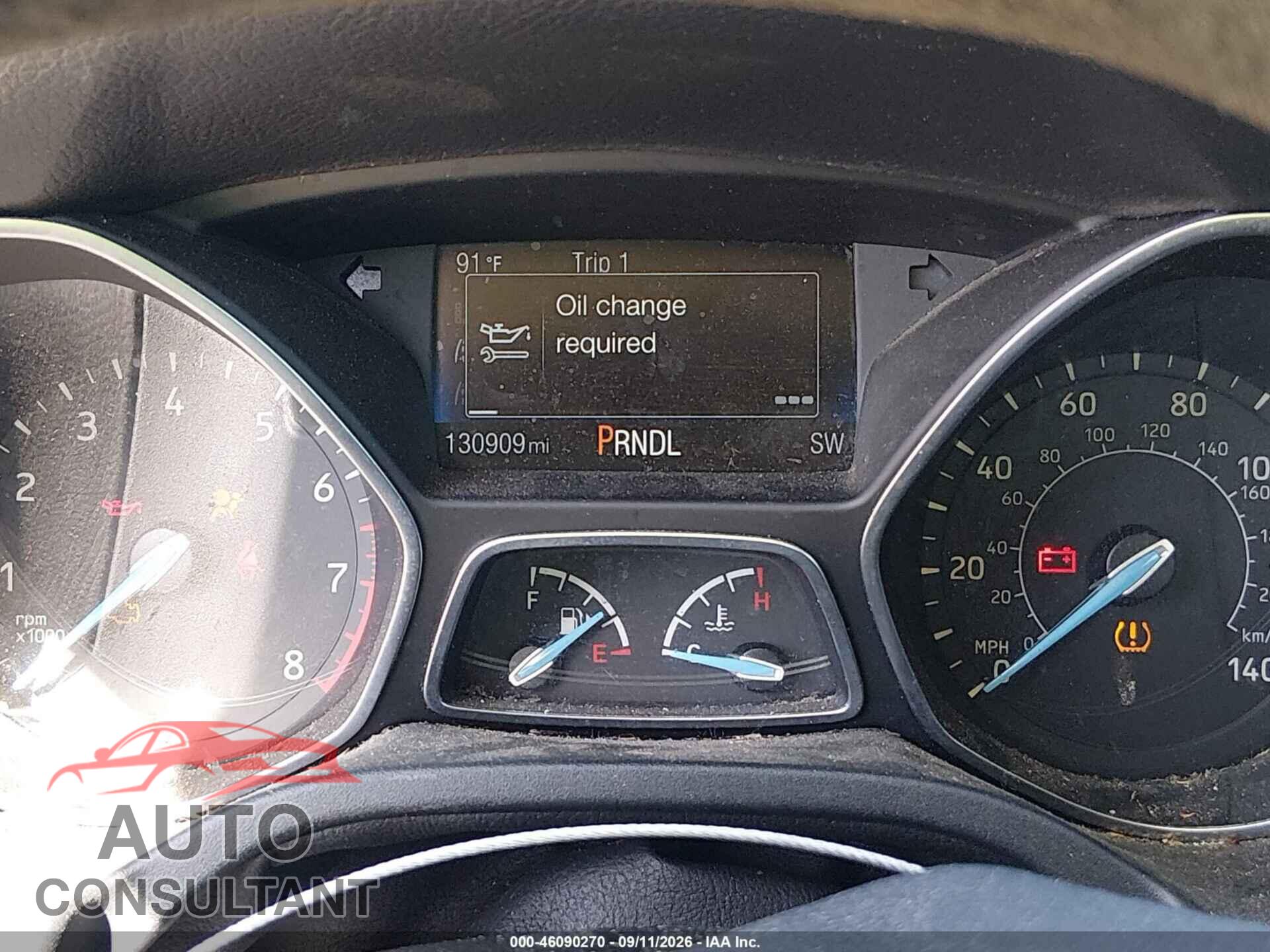 FORD FOCUS 2015 - 1FADP3F2XFL201974