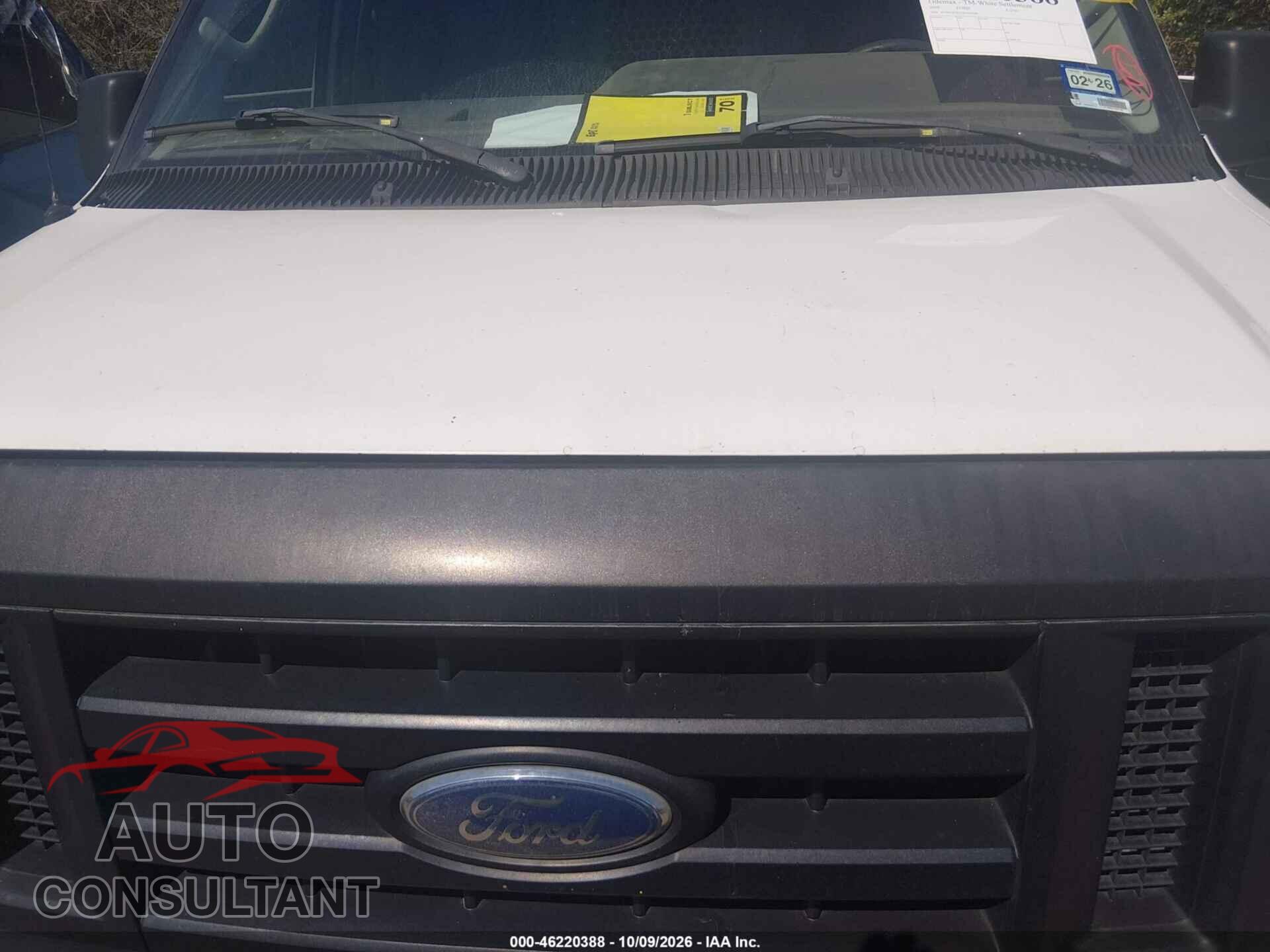 FORD E-250 2010 - 1FTNE2EW2ADA41448