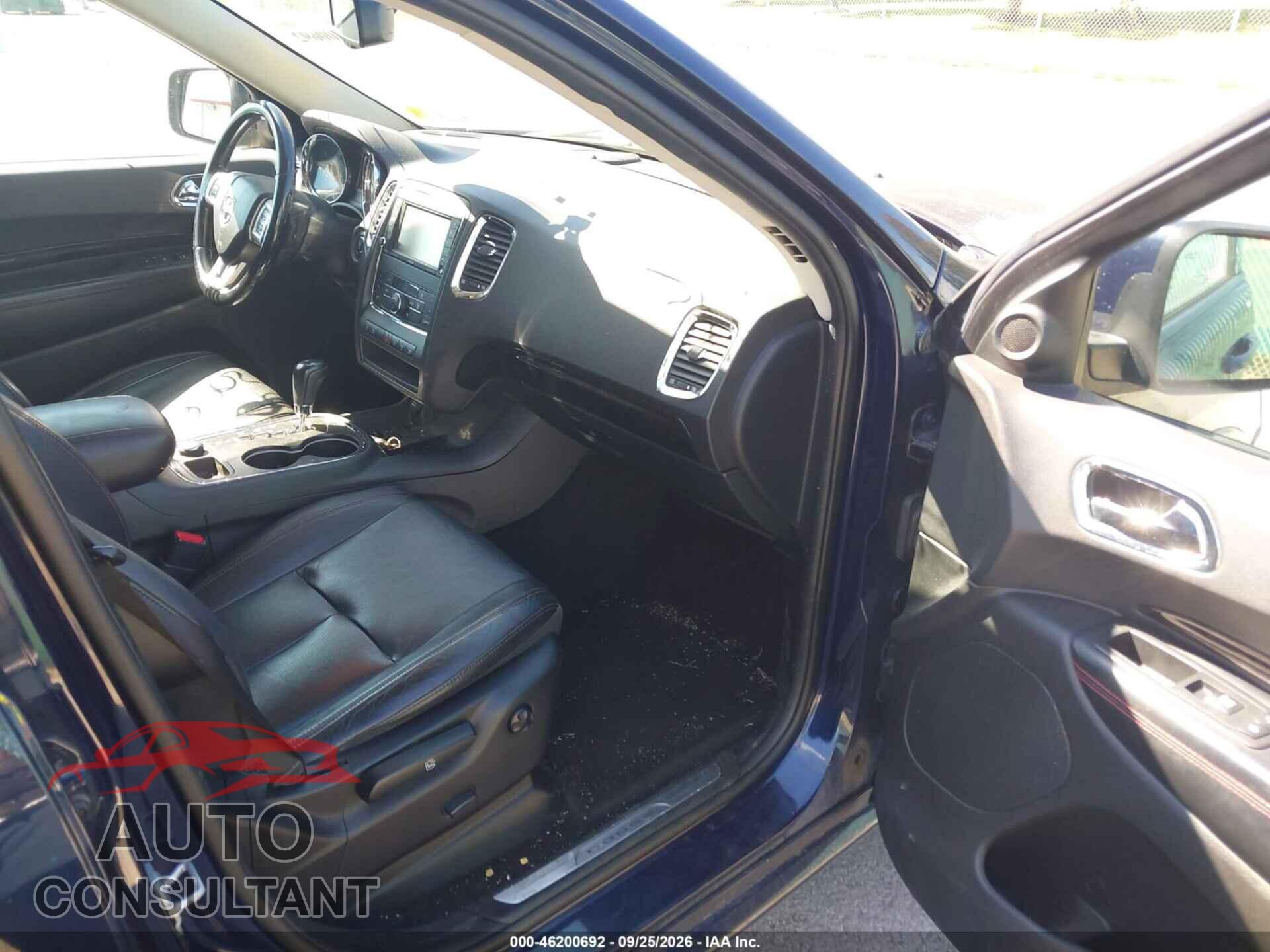 DODGE DURANGO 2012 - 1C4SDJCT2CC213222