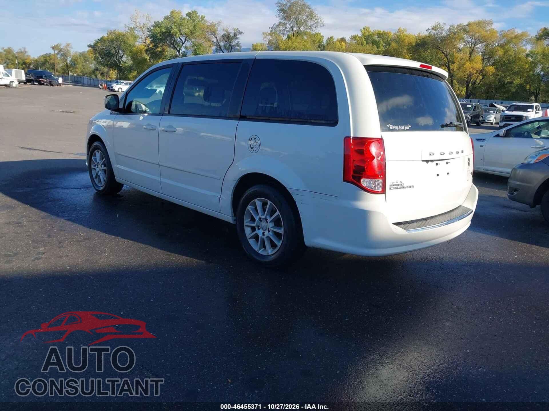 DODGE GRAND CARAVAN 2013 - 2C4RDGEG9DR615491