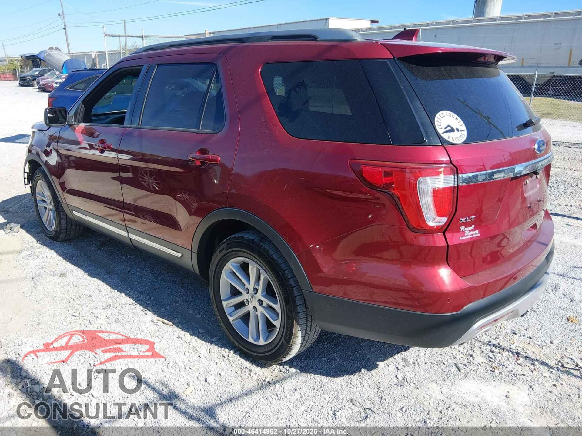 FORD EXPLORER 2017 - 1FM5K7D87HGA32905
