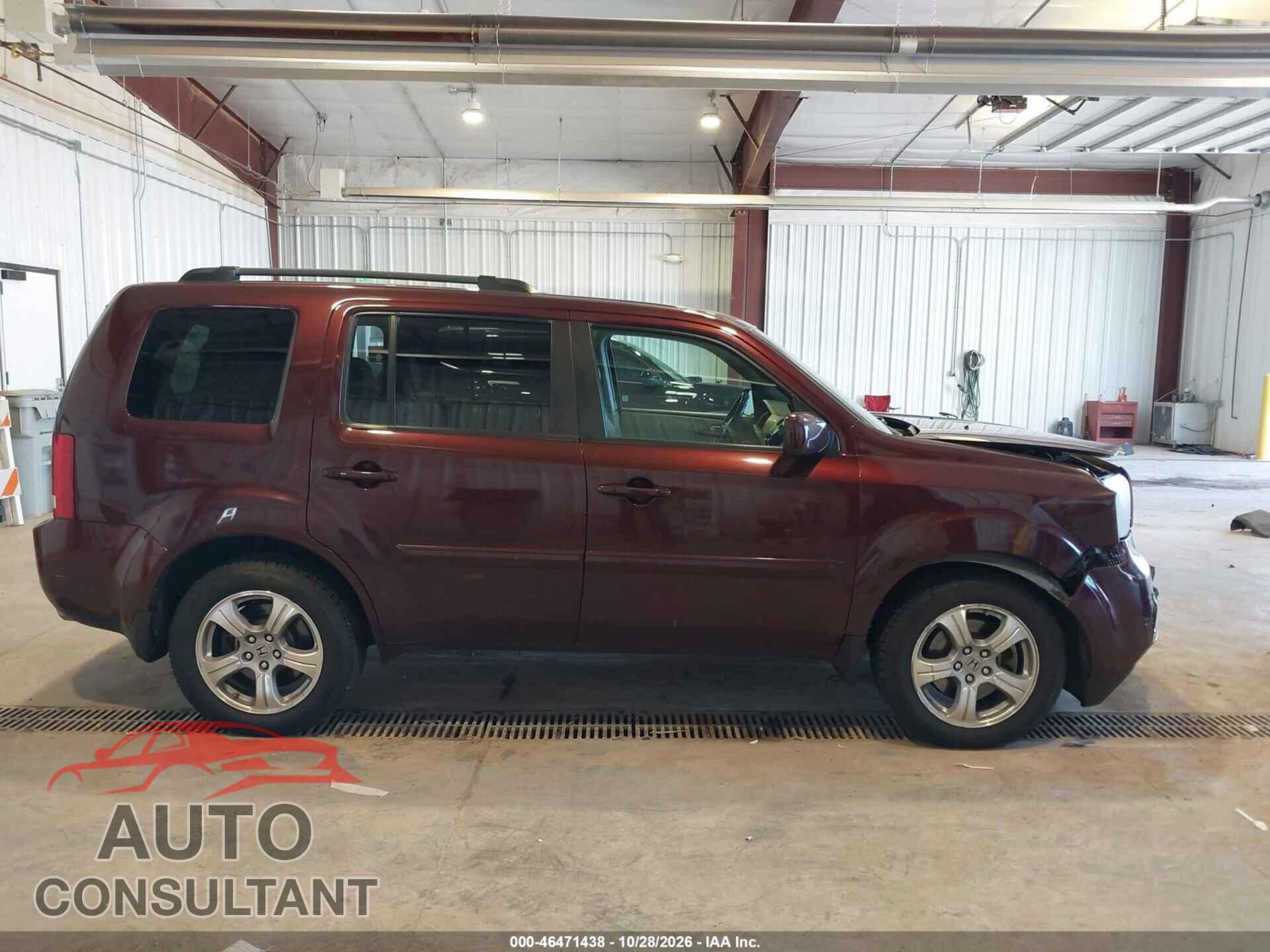 HONDA PILOT 2015 - 5FNYF4H59FB035199