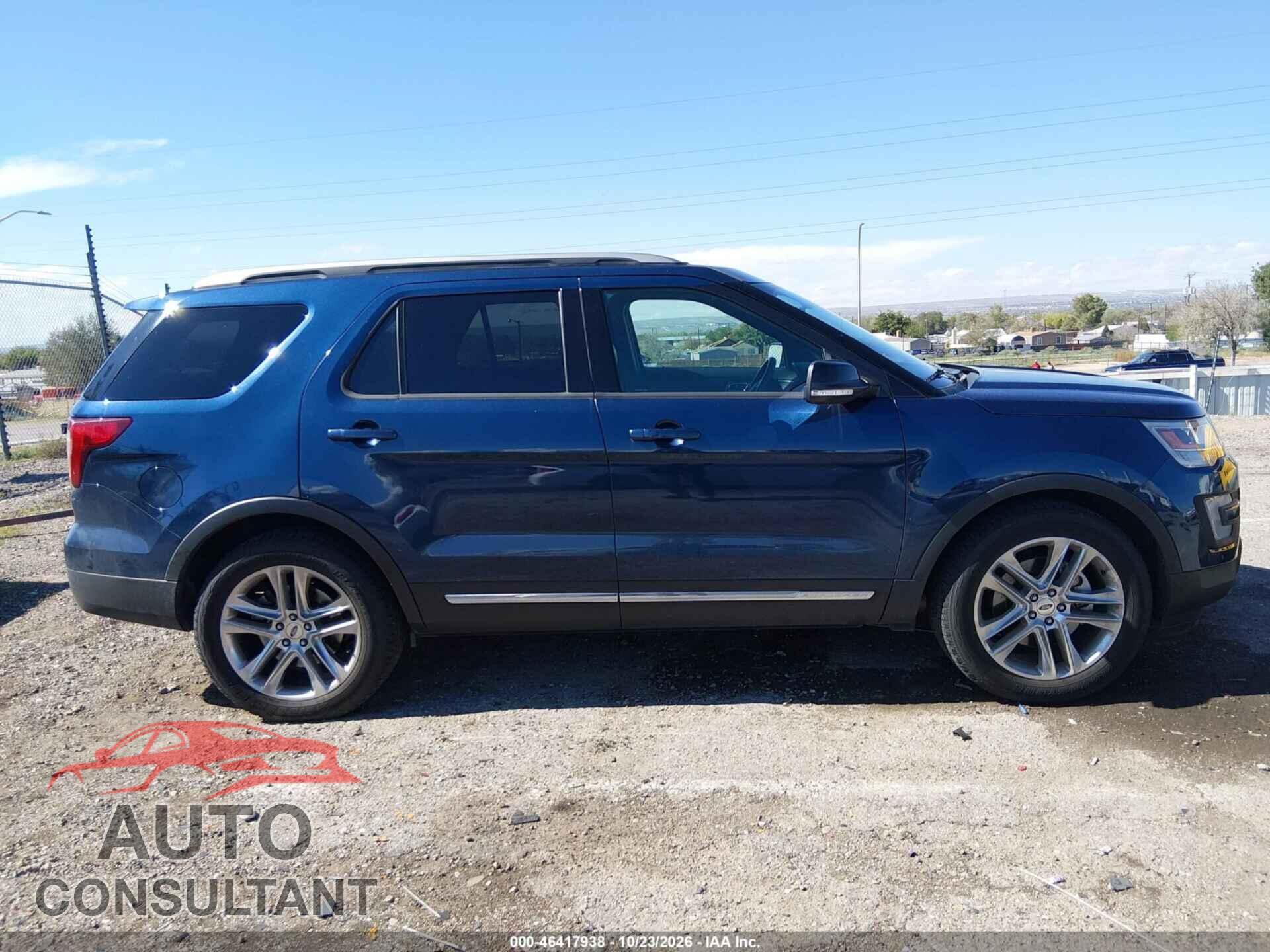 FORD EXPLORER 2017 - 1FM5K8D87HGC54866