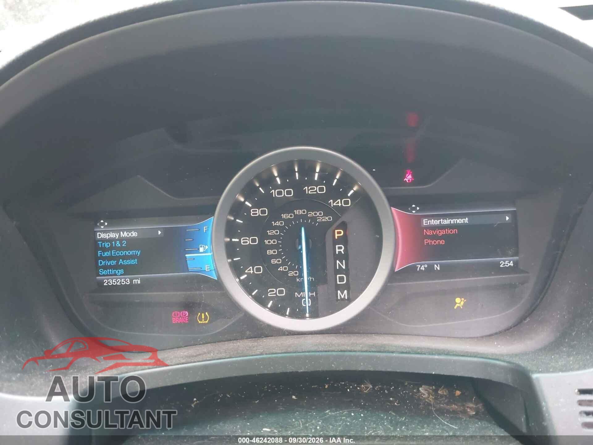 FORD EXPLORER 2014 - 1FM5K8F89EGB09482