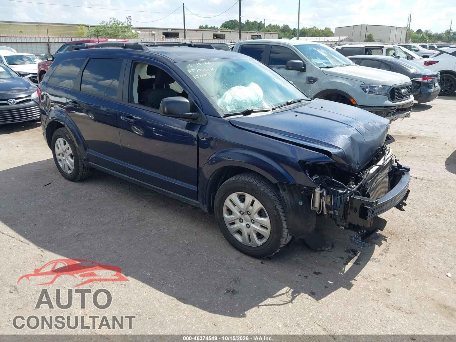 DODGE JOURNEY 2020 - 3C4PDCAB0LT270986