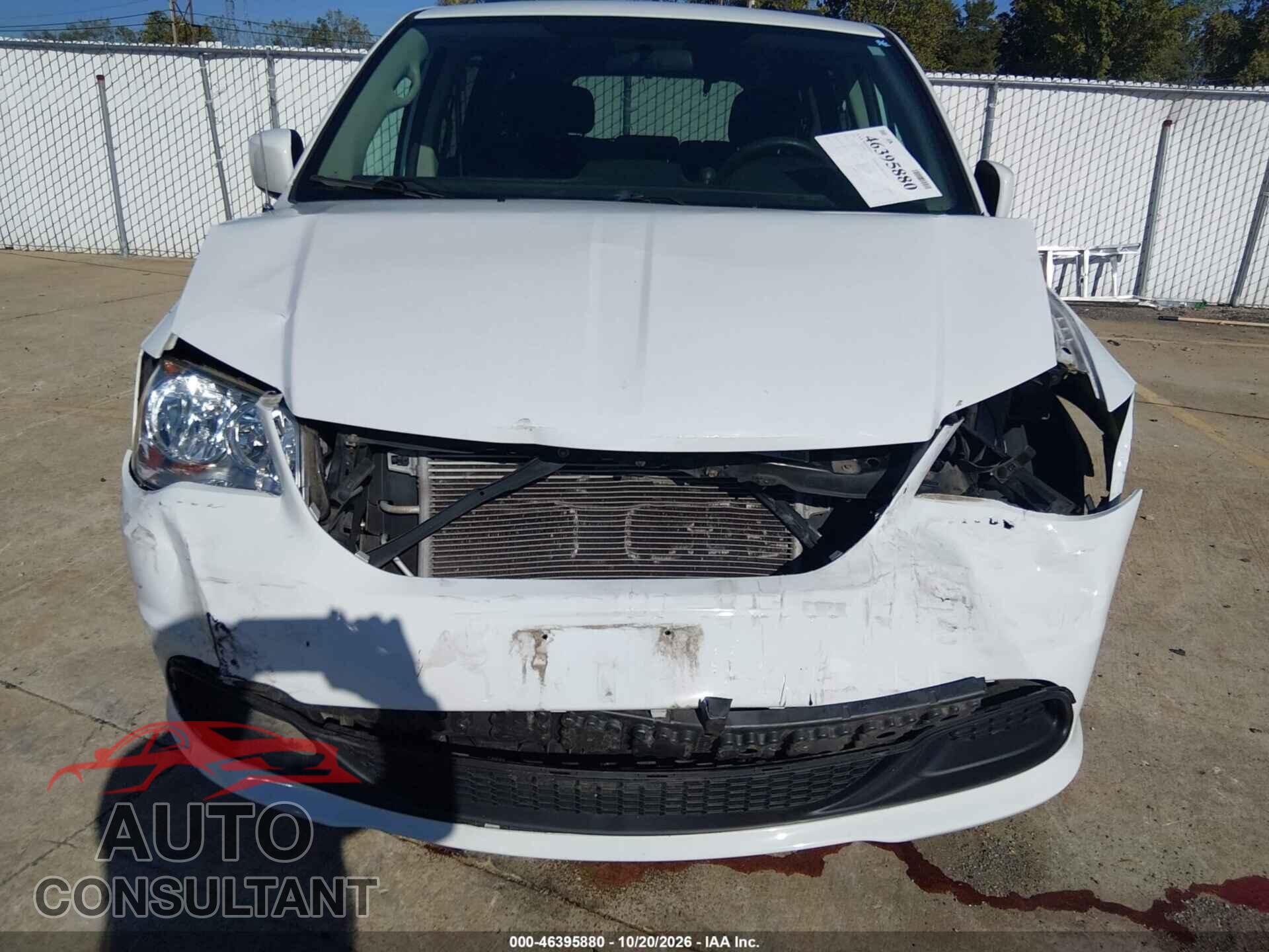 DODGE GRAND CARAVAN 2016 - 2C4RDGCG4GR340121