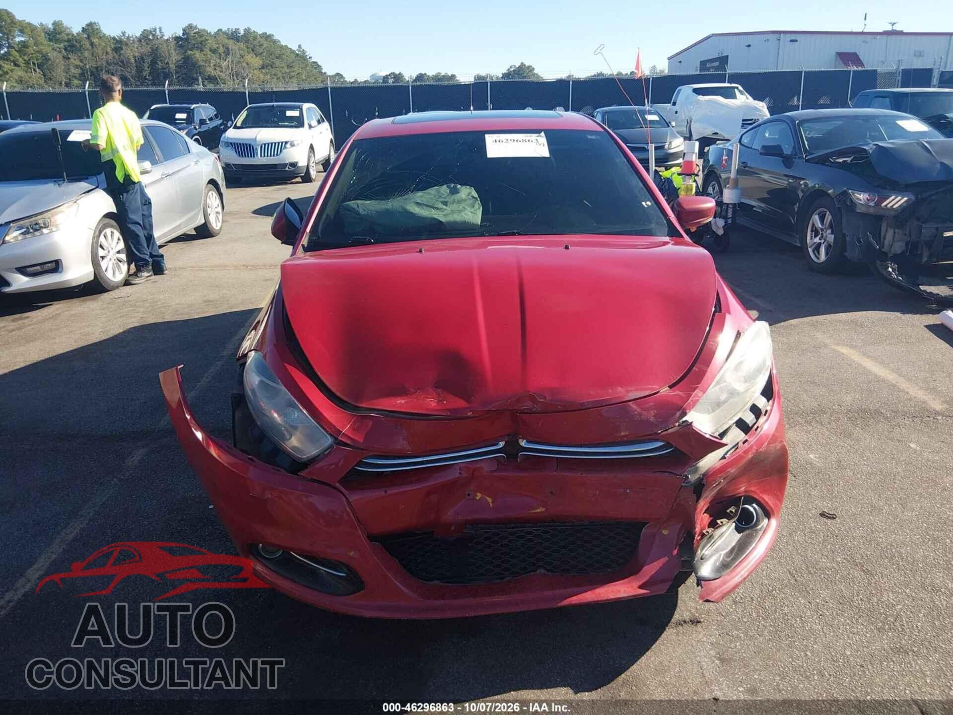 DODGE DART 2013 - 1C3CDFCA0DD246008