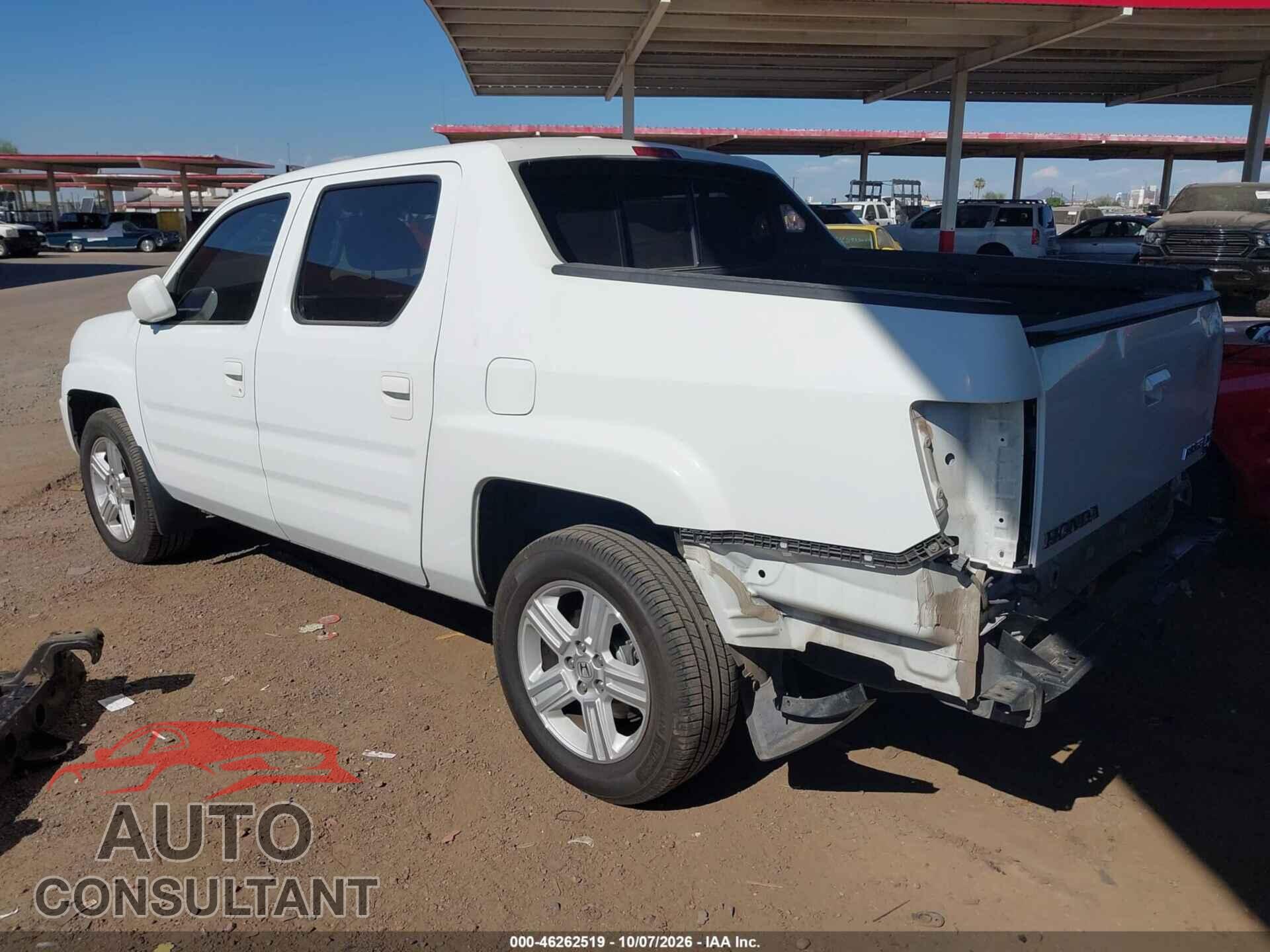 HONDA RIDGELINE 2014 - 5FPYK1F59EB012072