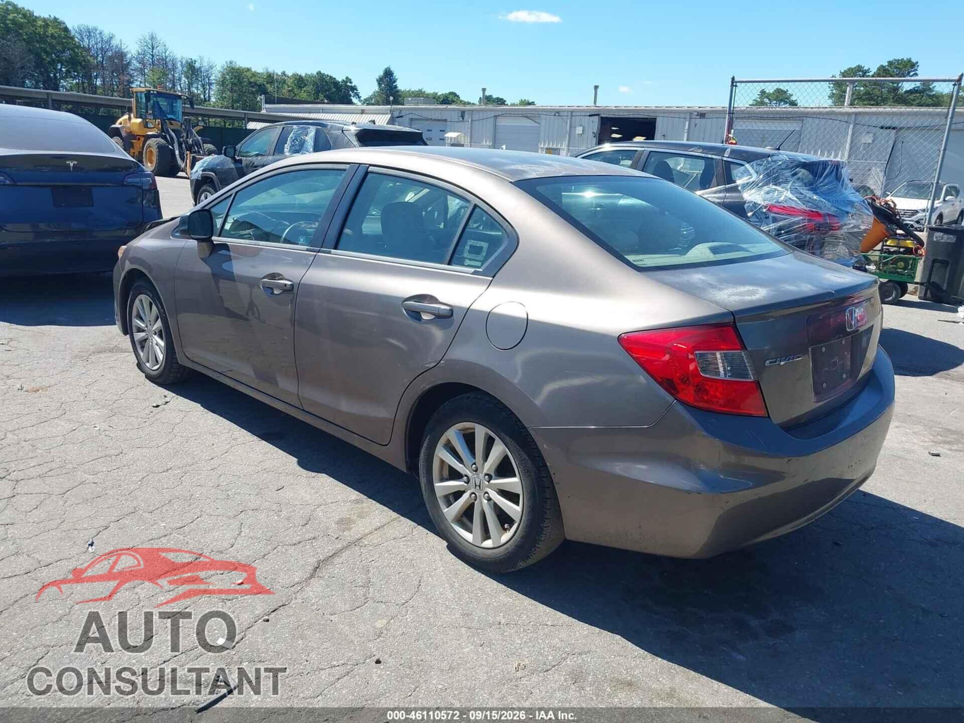 HONDA CIVIC 2012 - 2HGFB2F80CH521069