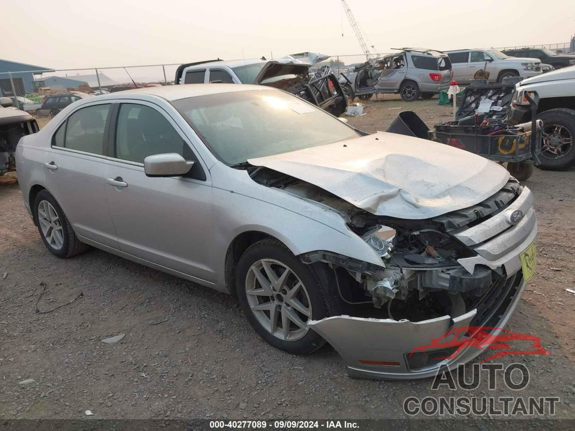 FORD FUSION 2012 - 3FAHP0JG0CR321296