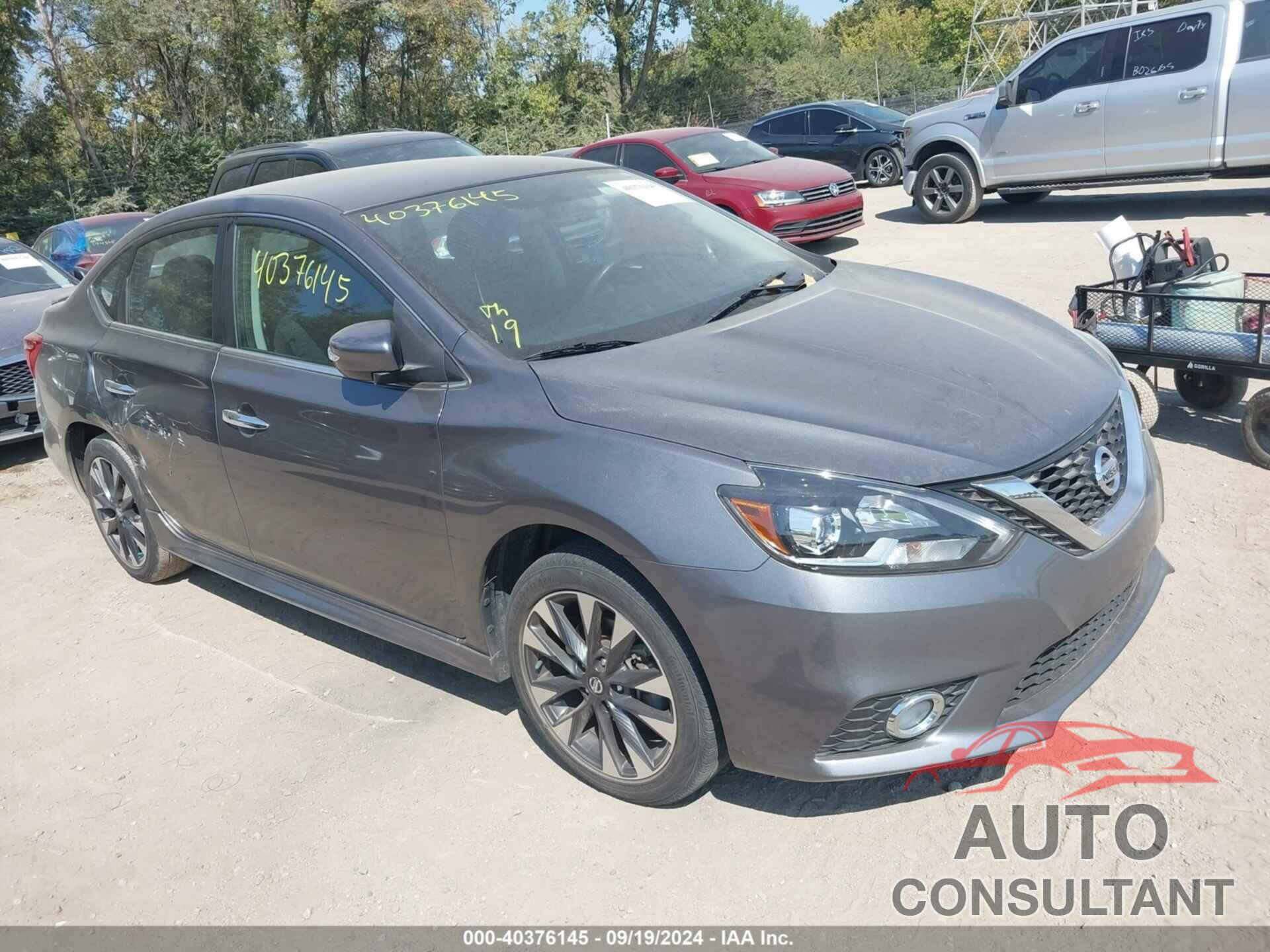 NISSAN SENTRA 2018 - 3N1AB7AP0JY213513