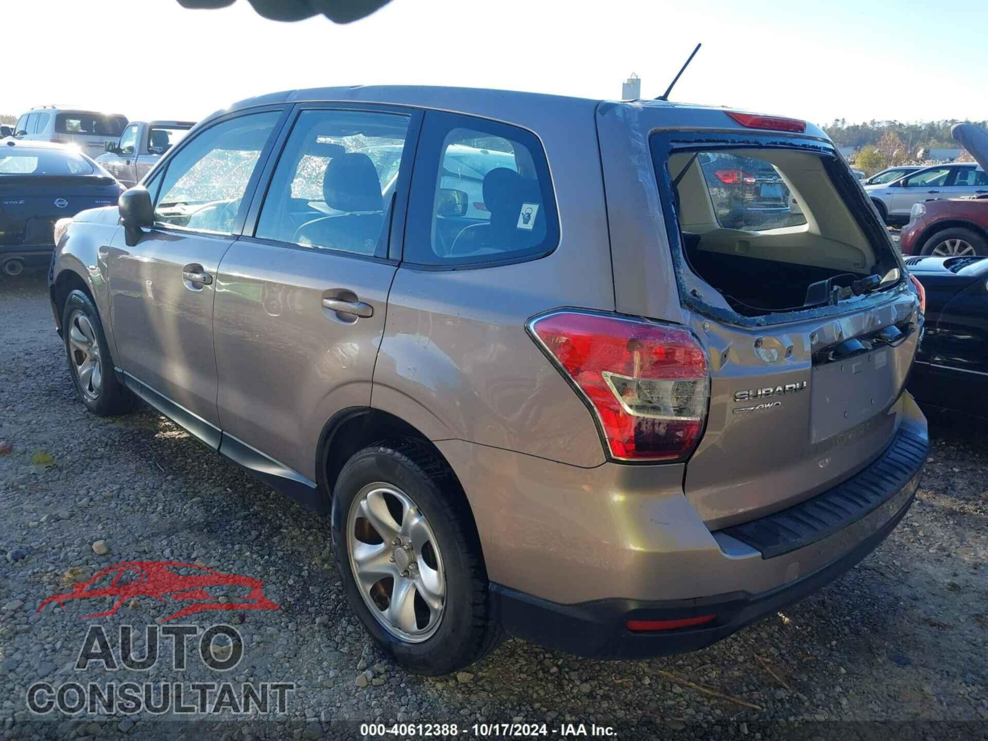 SUBARU FORESTER 2014 - JF2SJAAC0EH467353