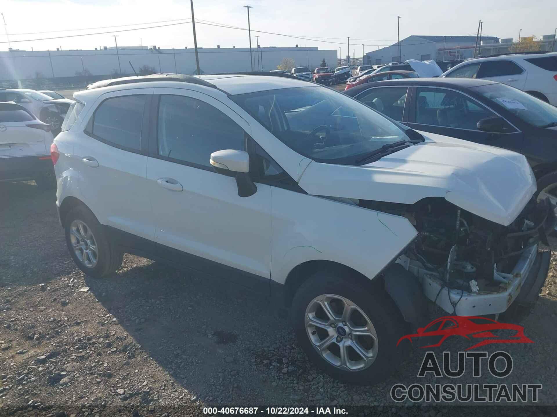 FORD ECOSPORT 2019 - MAJ6S3GL0KC268480