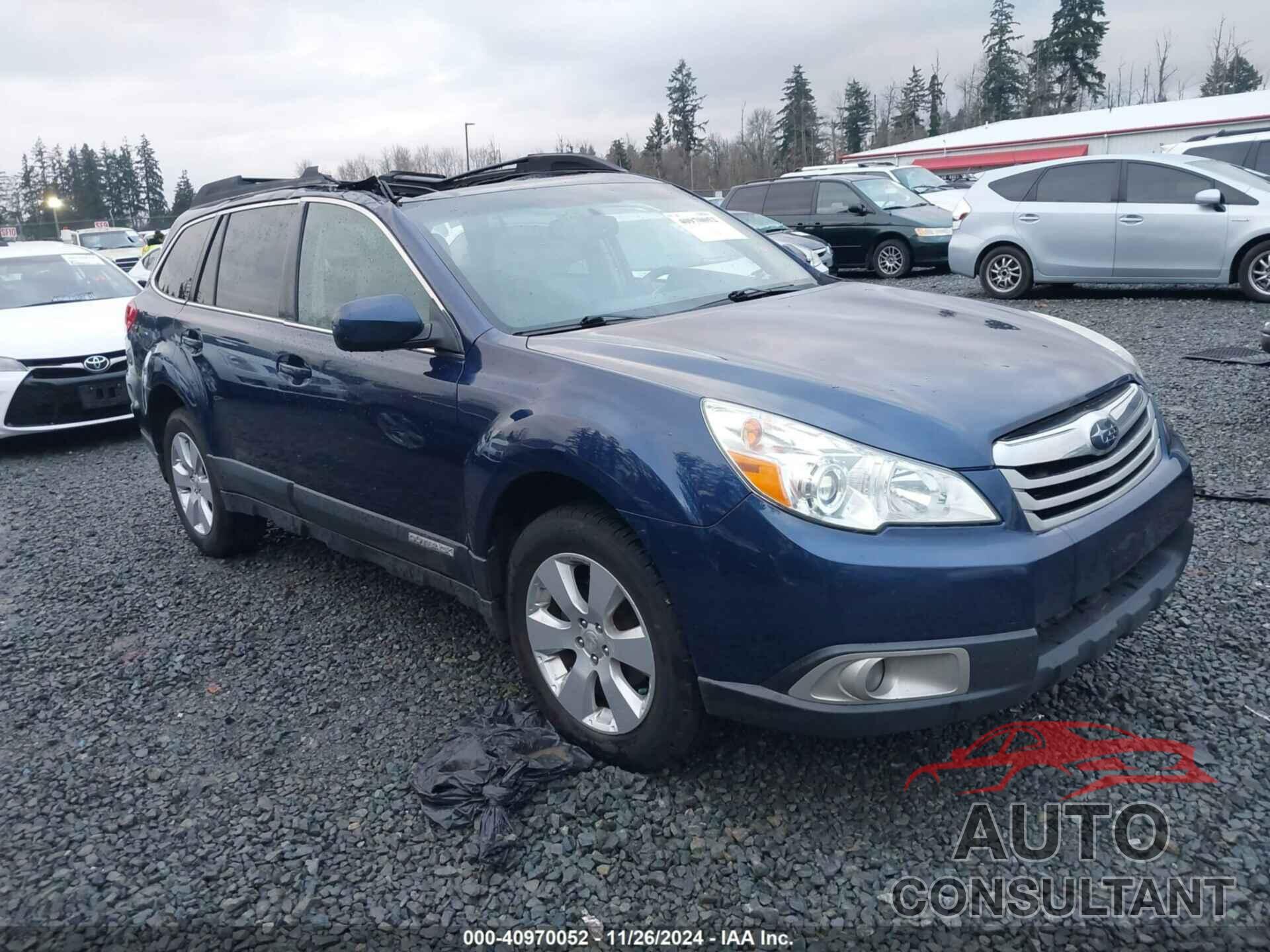 SUBARU OUTBACK 2011 - 4S4BRCCC3B3444590