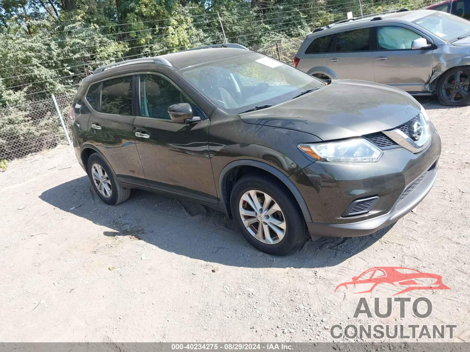 NISSAN ROGUE 2016 - KNMAT2MV5GP698359