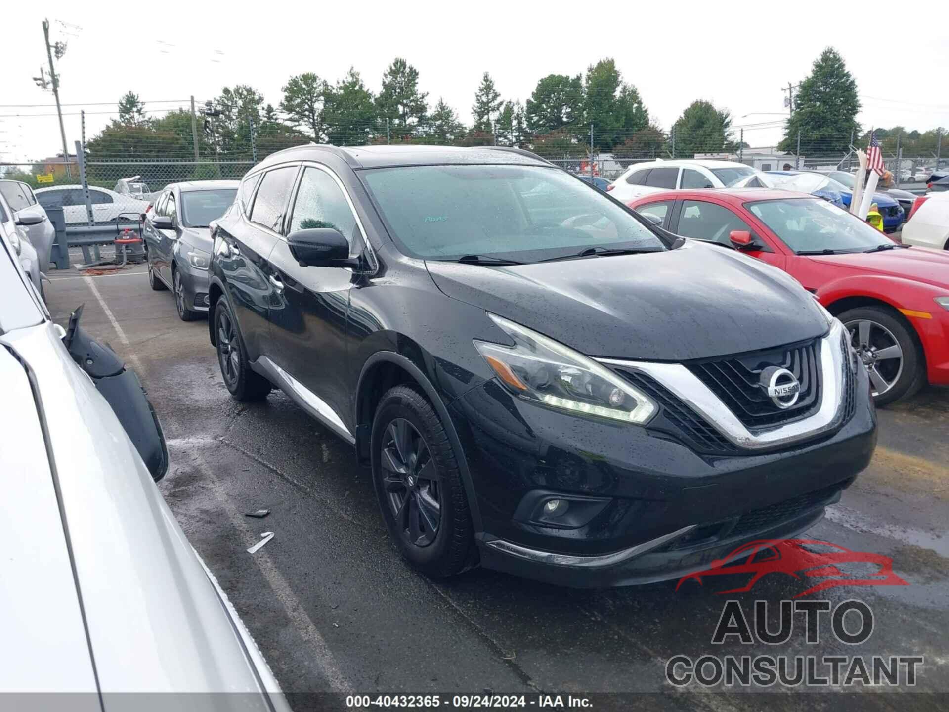 NISSAN MURANO 2018 - 5N1AZ2MG4JN120249