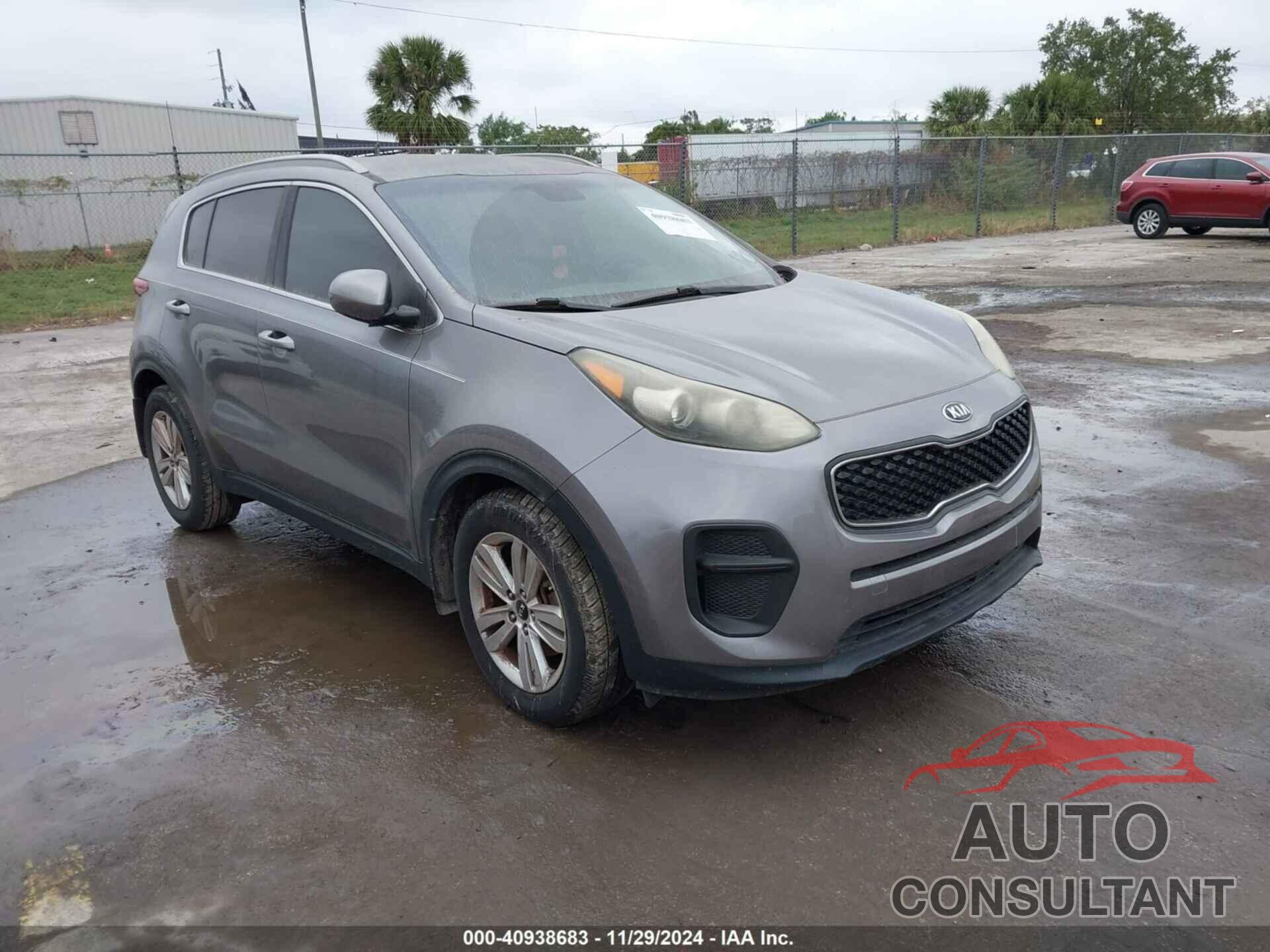 KIA SPORTAGE 2017 - KNDPM3AC1H7109261