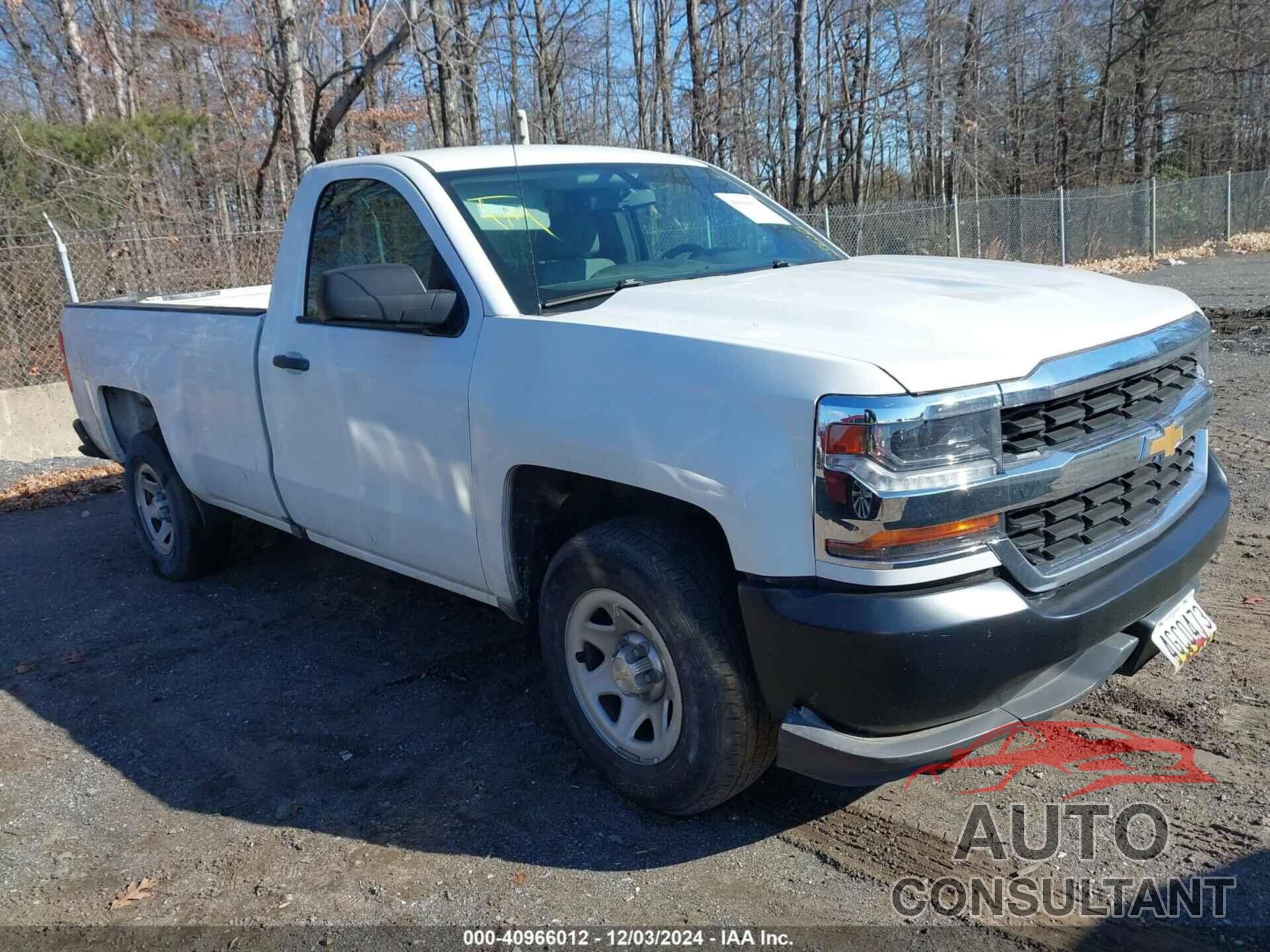 CHEVROLET SILVERADO 1500 2018 - 1GCNCNEH7JZ378273